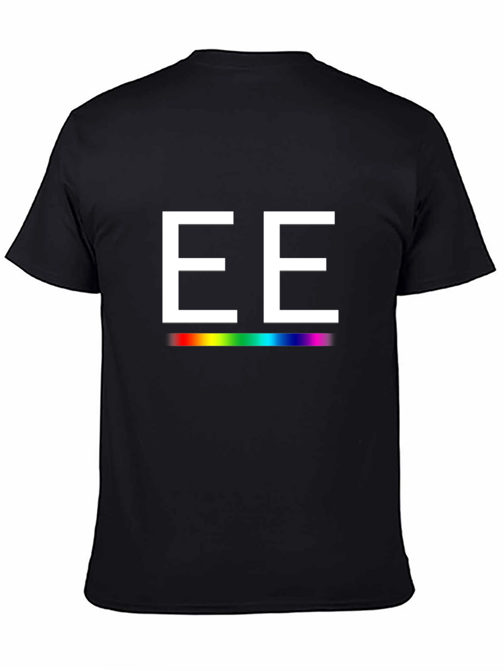 EE Rainbow Line Graphic T-Shirt