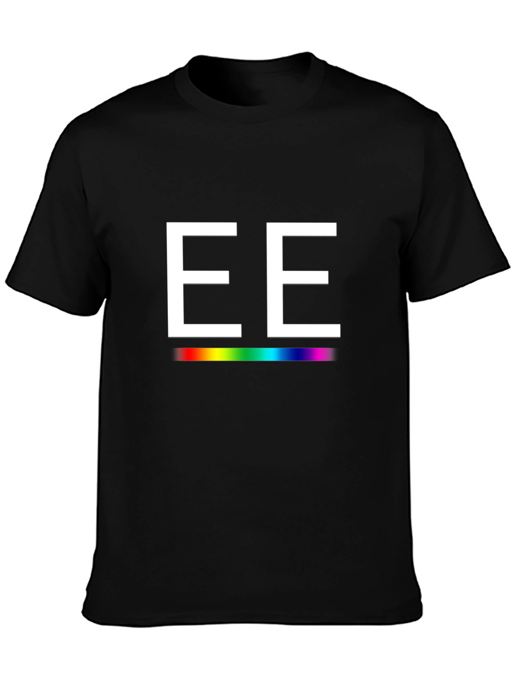 EE Rainbow Line Graphic T-Shirt
