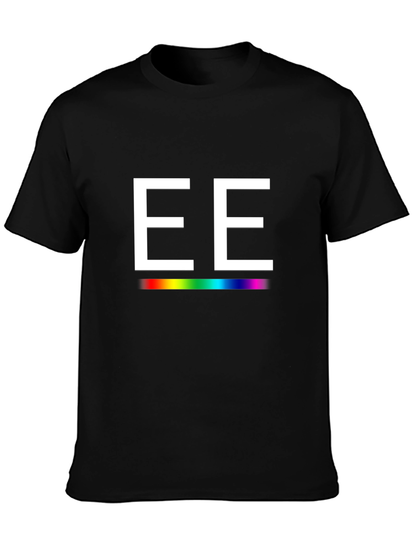 EE Rainbow Line Graphic T-Shirt