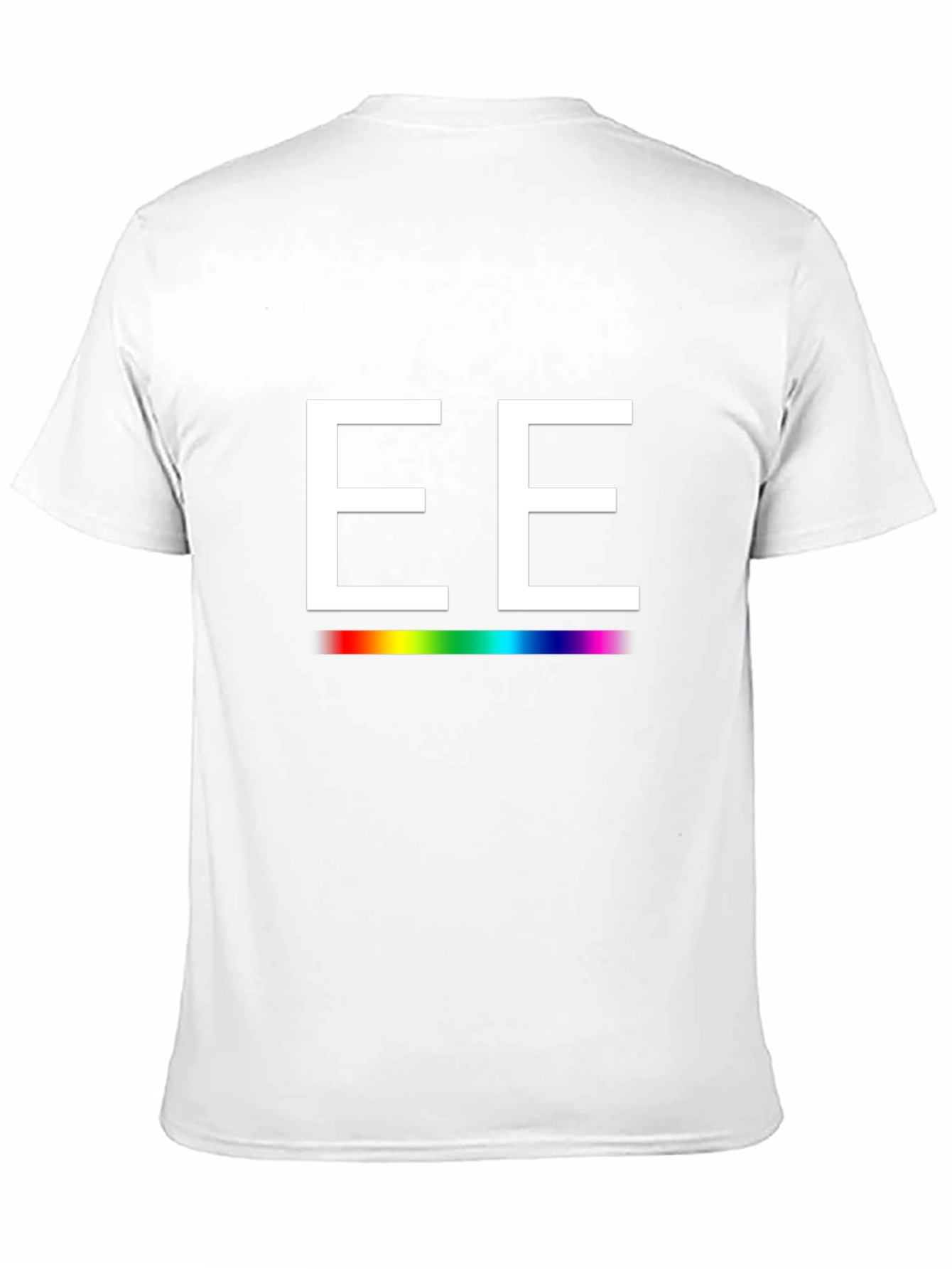 EE Rainbow Line Graphic T-Shirt