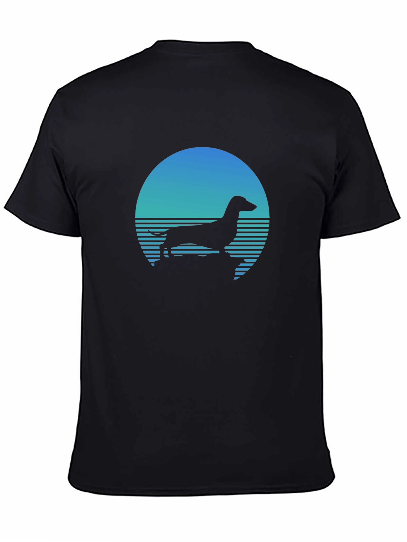 Retro Dachshund Silhouette T-Shirt