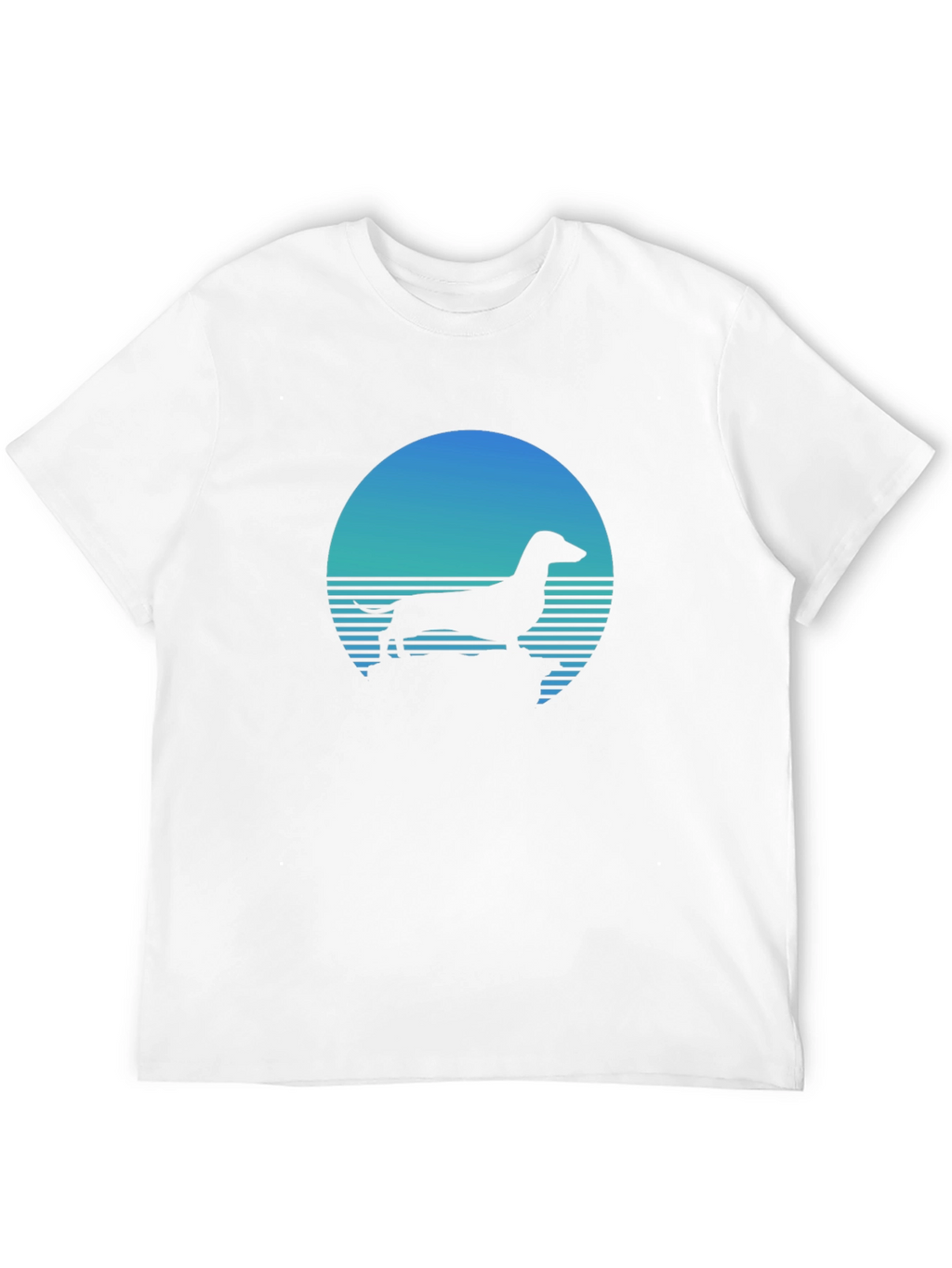 Retro Dachshund Silhouette T-Shirt