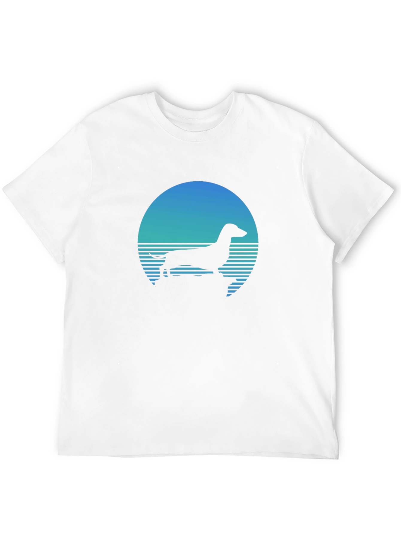 Retro Dachshund Silhouette T-Shirt