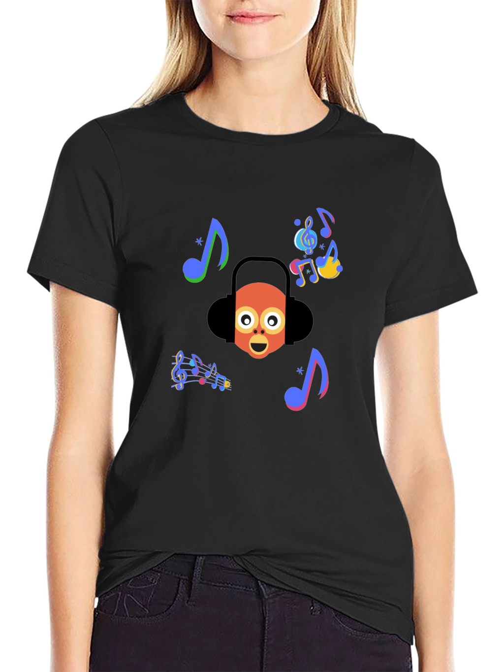 Musical Mind Black T-Shirt