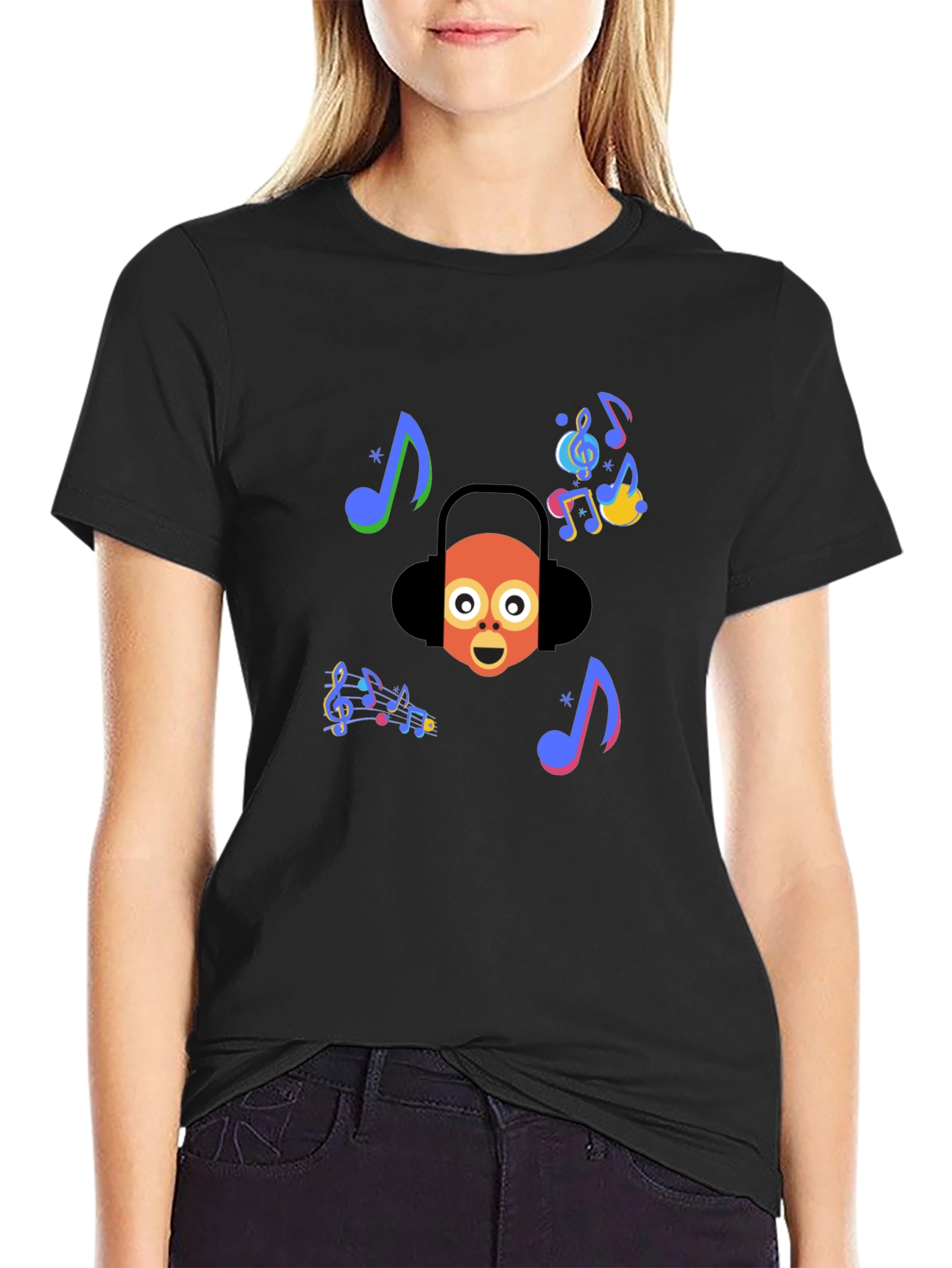 Musical Mind Black T-Shirt