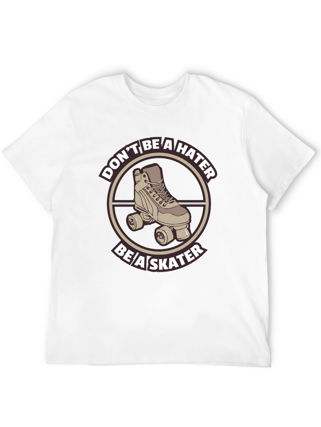 Skater Graphic Tee - Dont Be a Hater