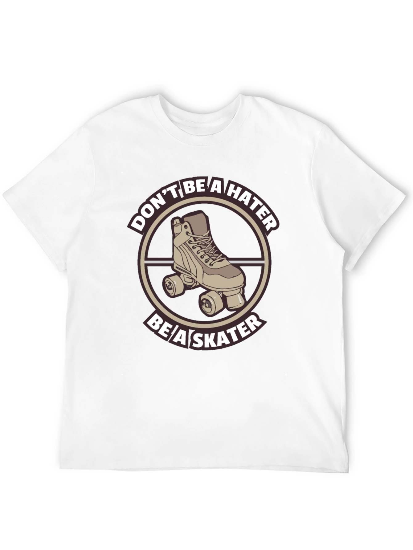 Skater Graphic Tee - Dont Be a Hater