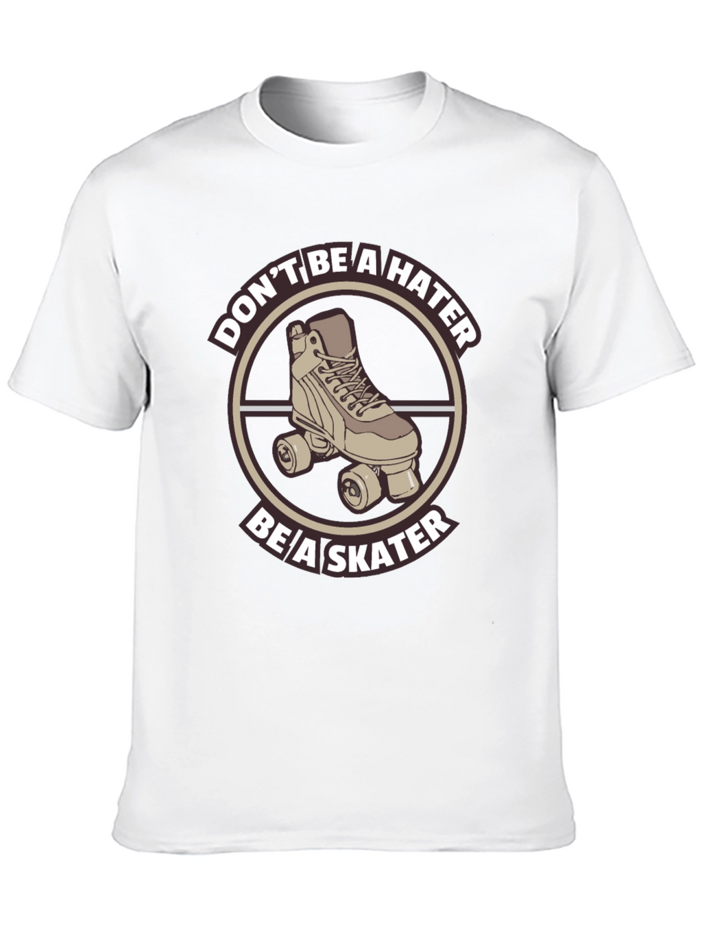Skater Graphic Tee - Dont Be a Hater