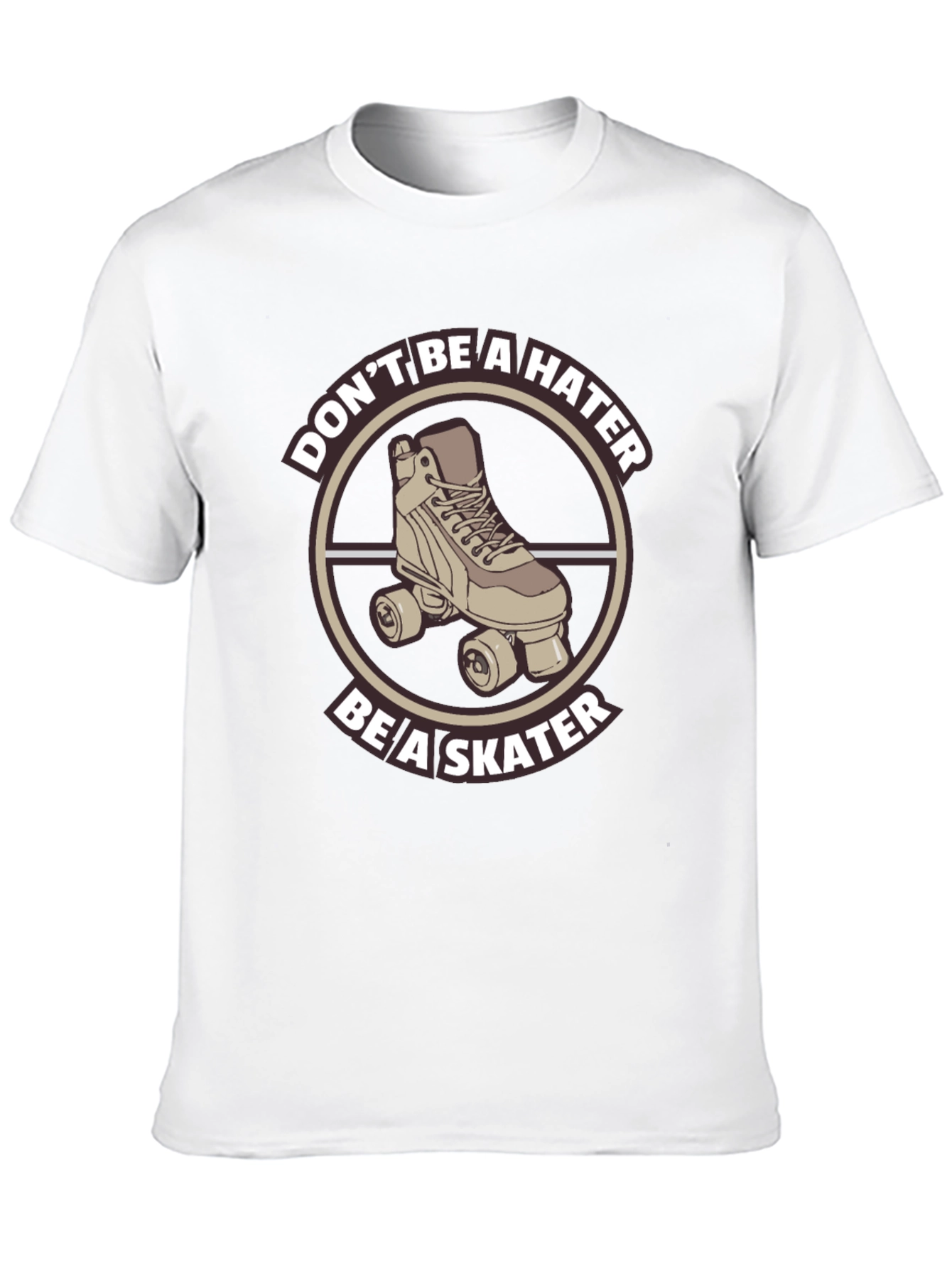 Skater Graphic Tee - Dont Be a Hater