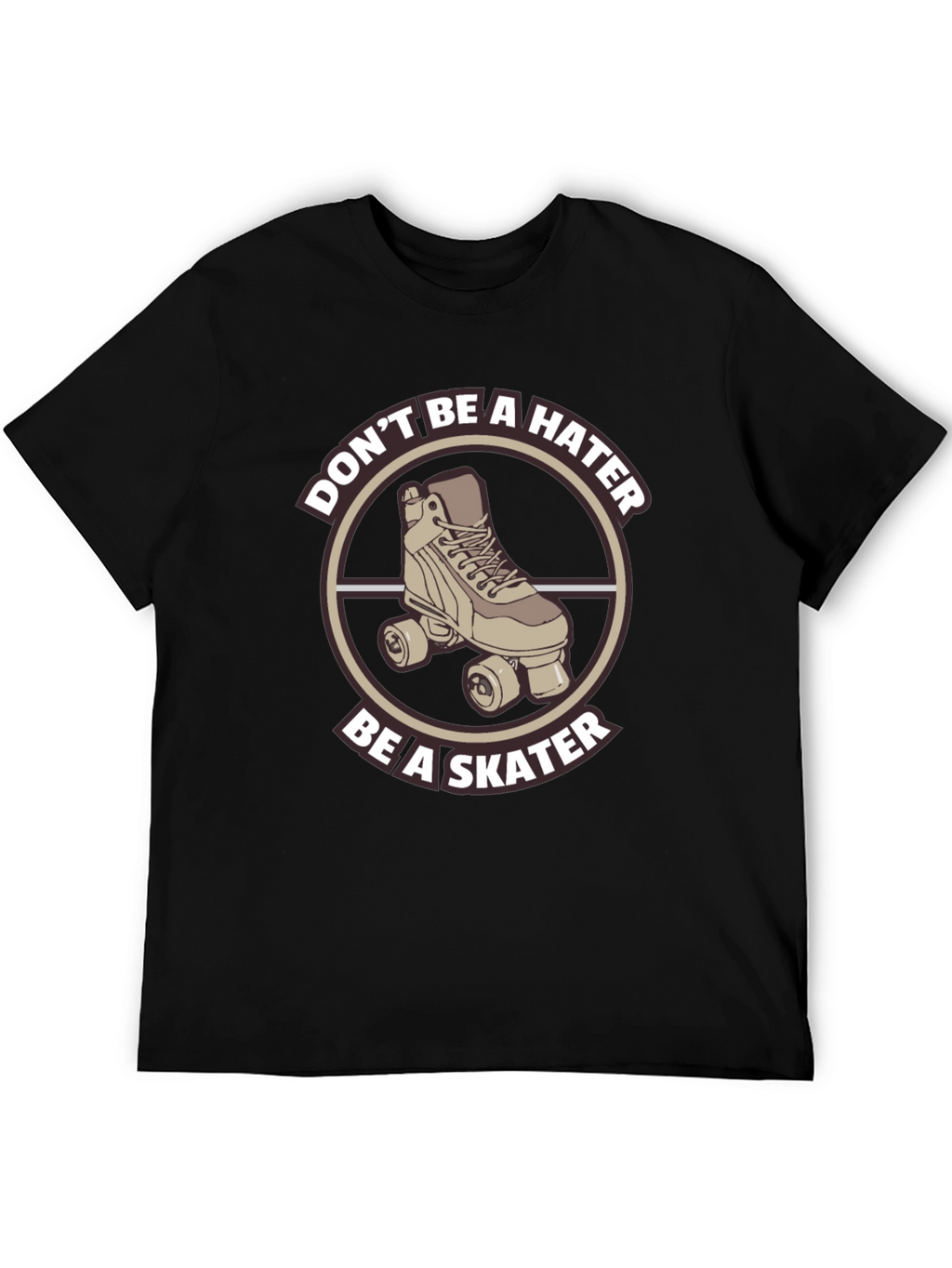 Skater Graphic Tee - Dont Be a Hater