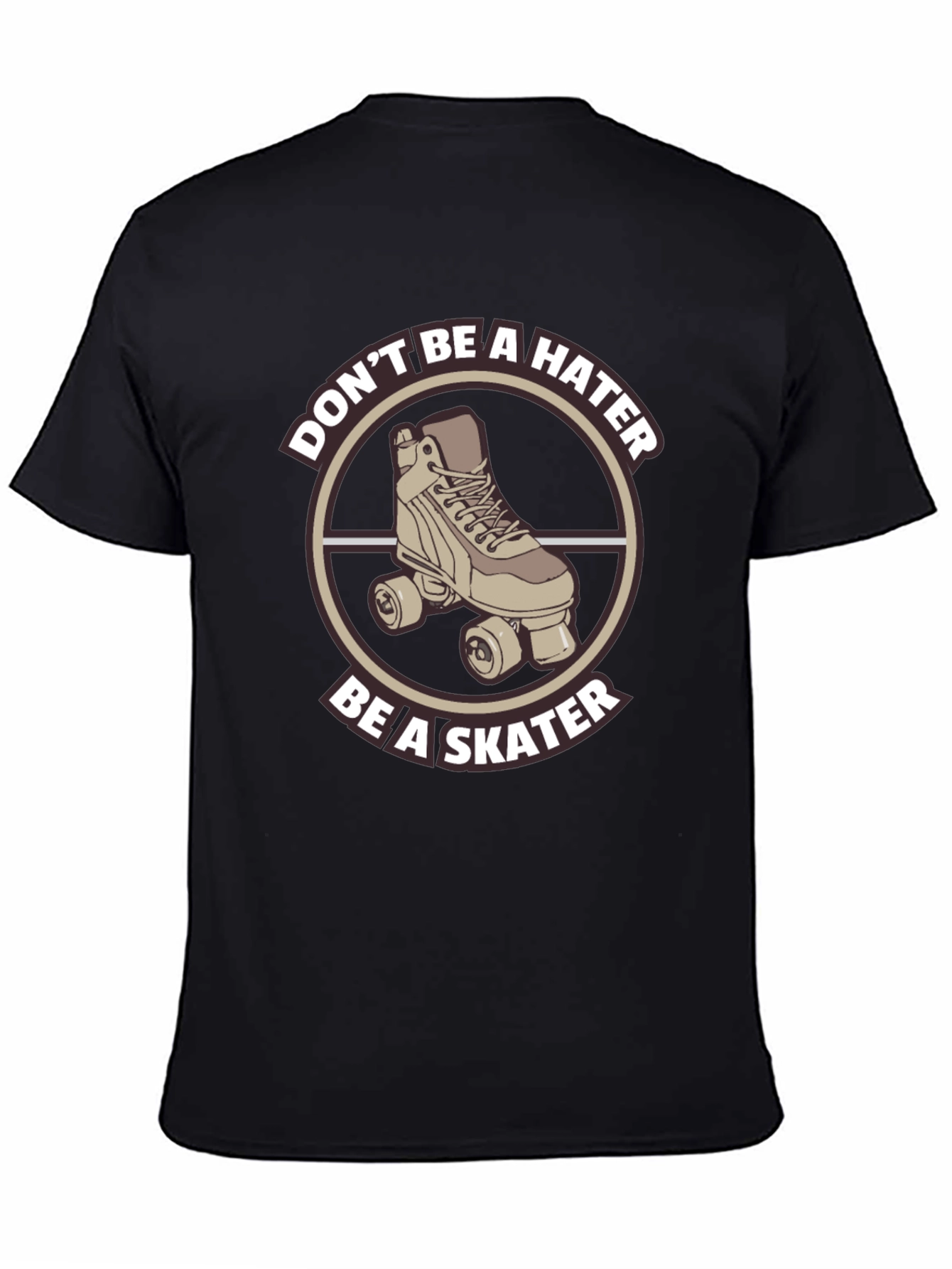 Skater Graphic Tee - Dont Be a Hater