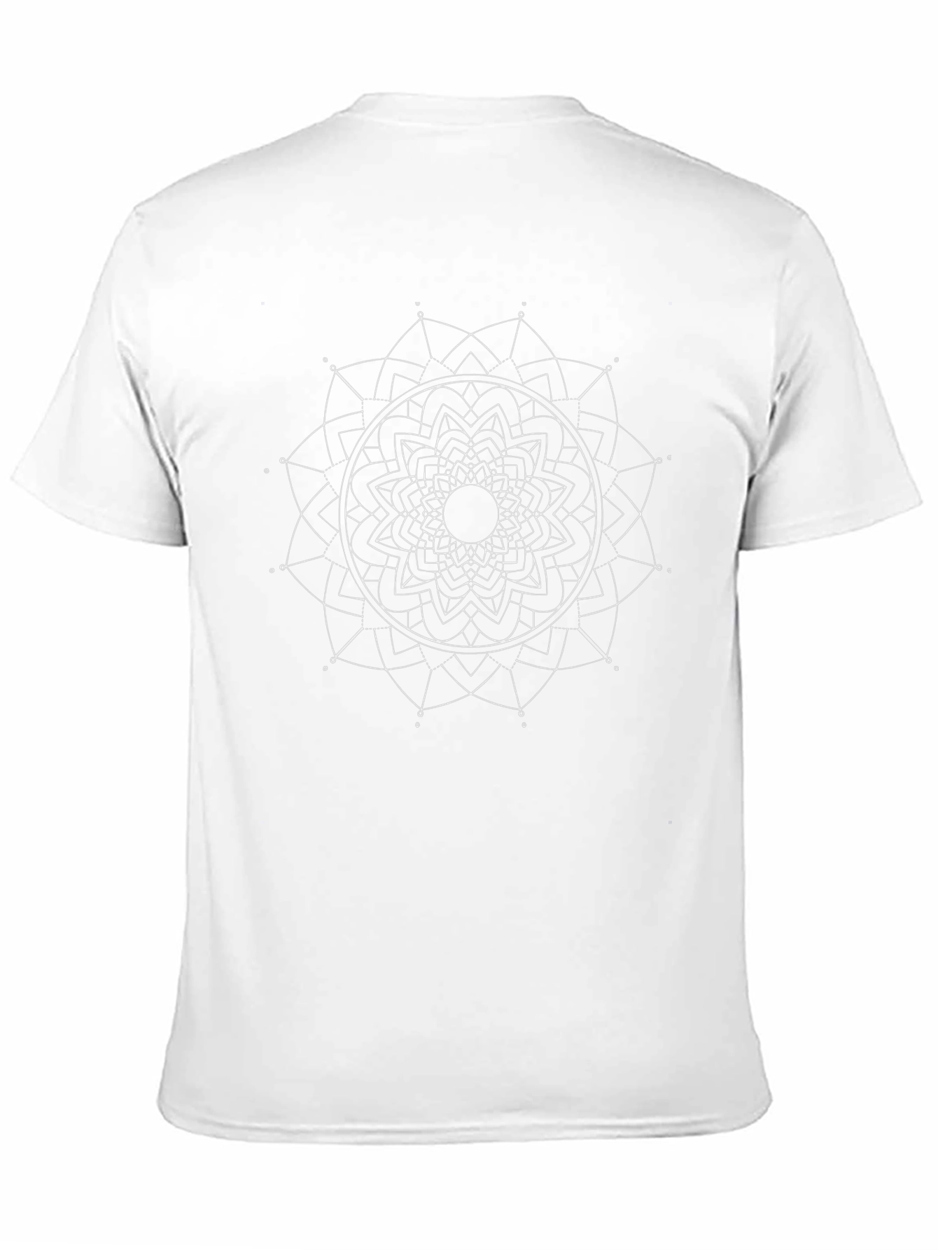 Geometric Mandala T-Shirt - Stylish Graphic Tee