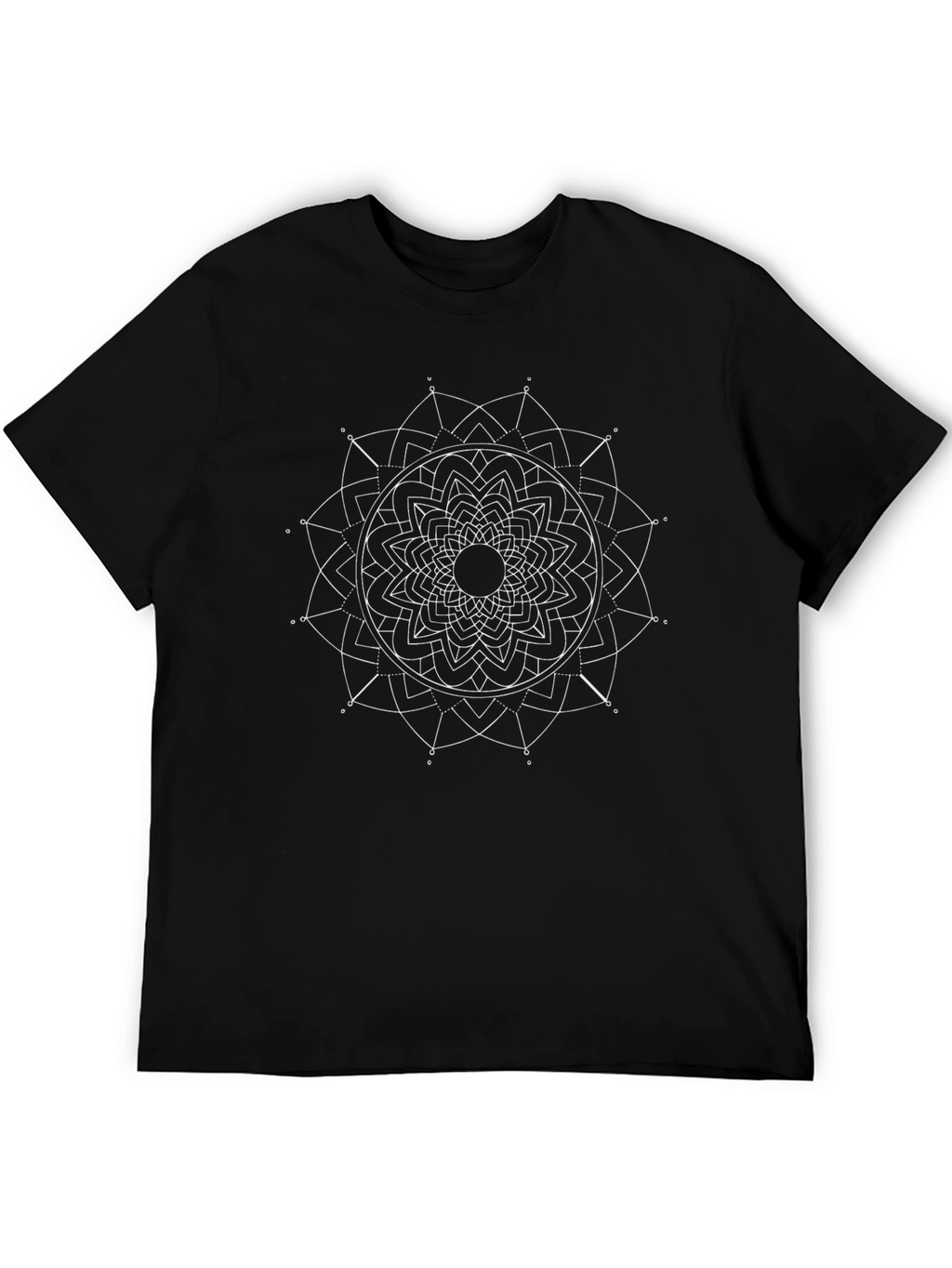 Geometric Mandala T-Shirt - Stylish Graphic Tee