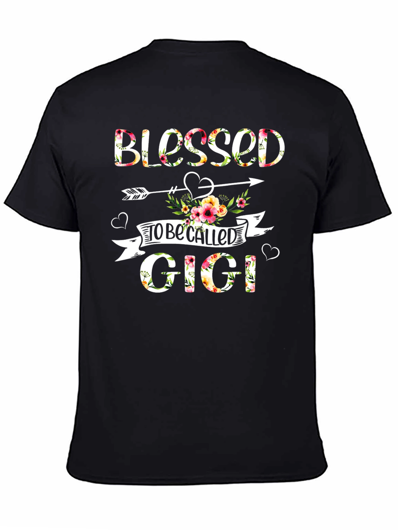 Blessed to be Called Gigi Floral T-Shirt