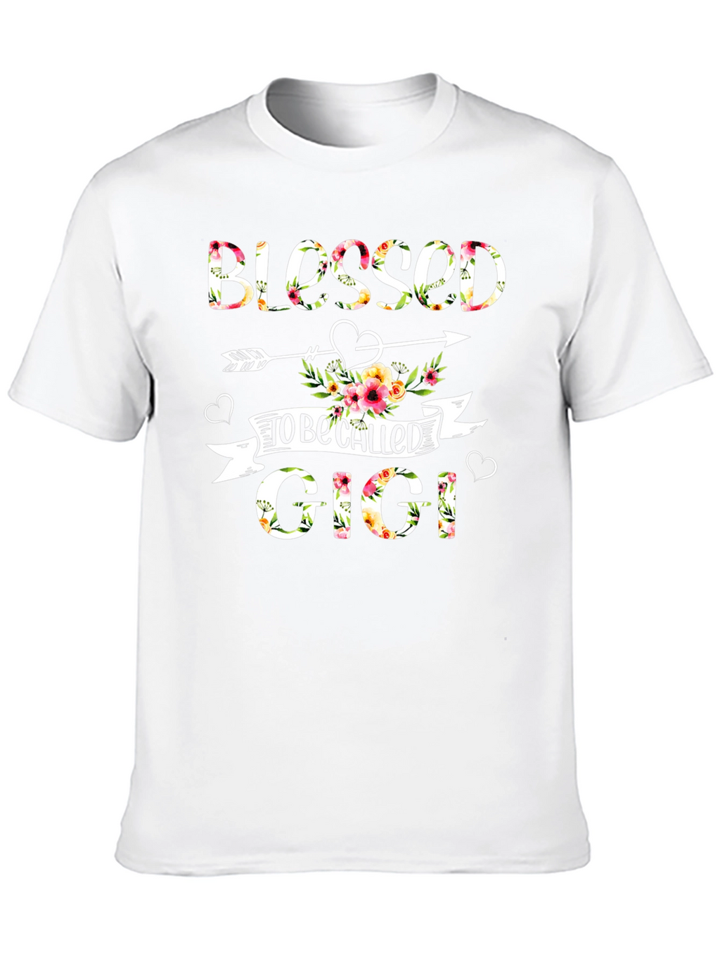 Blessed to be Called Gigi Floral T-Shirt