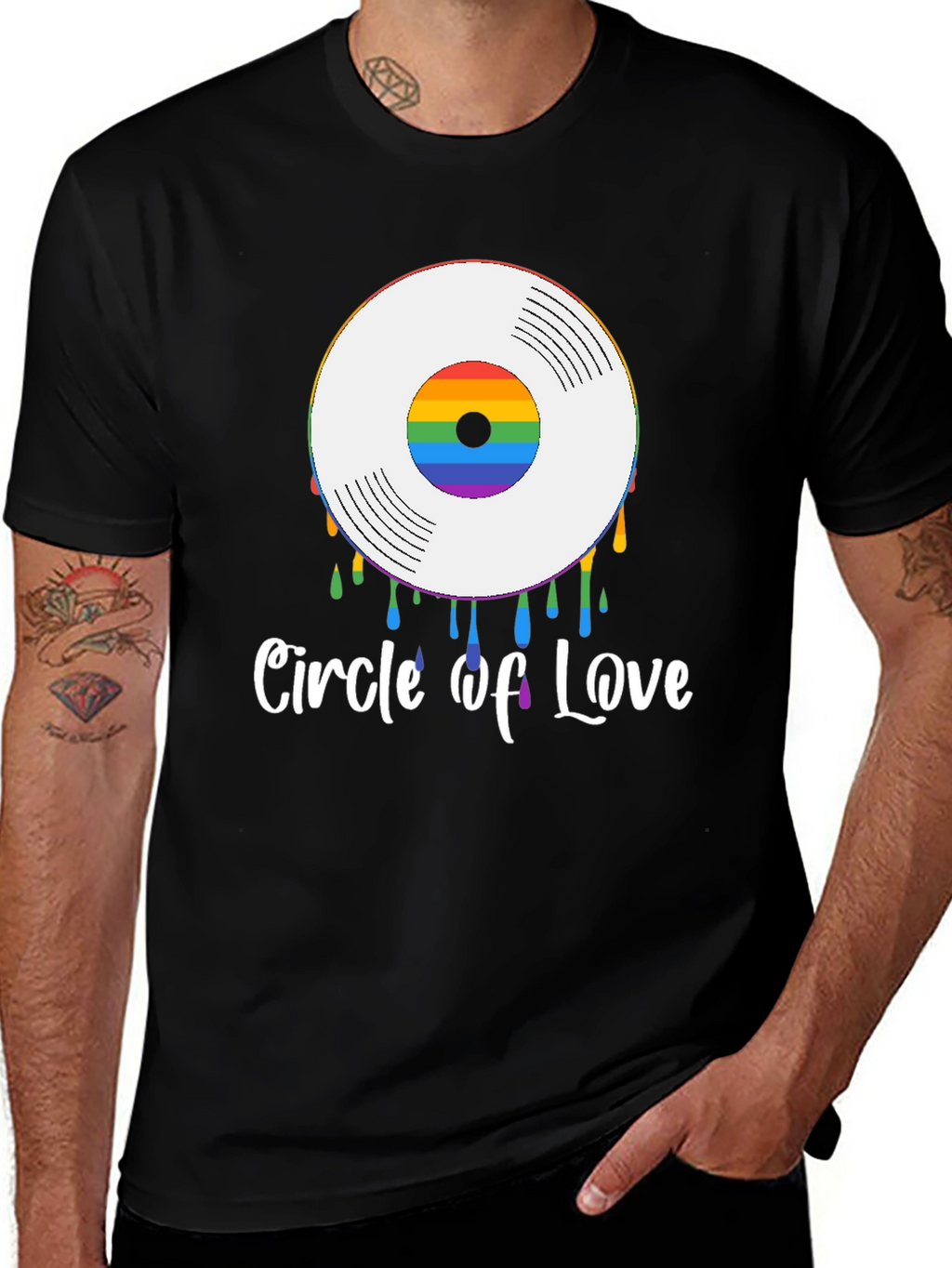 Circle of Love Pride Graphic Tee