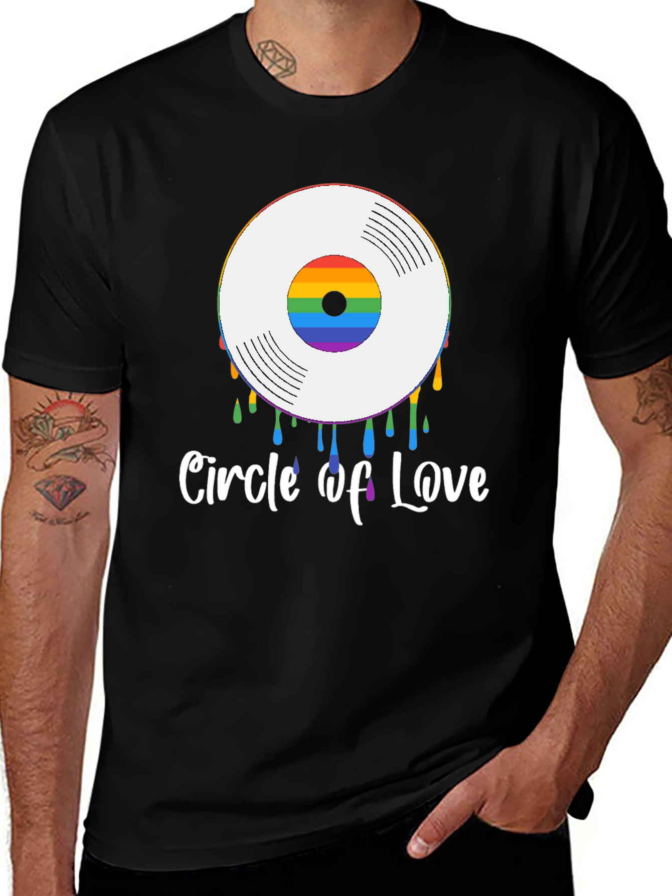 Circle of Love Pride Graphic Tee