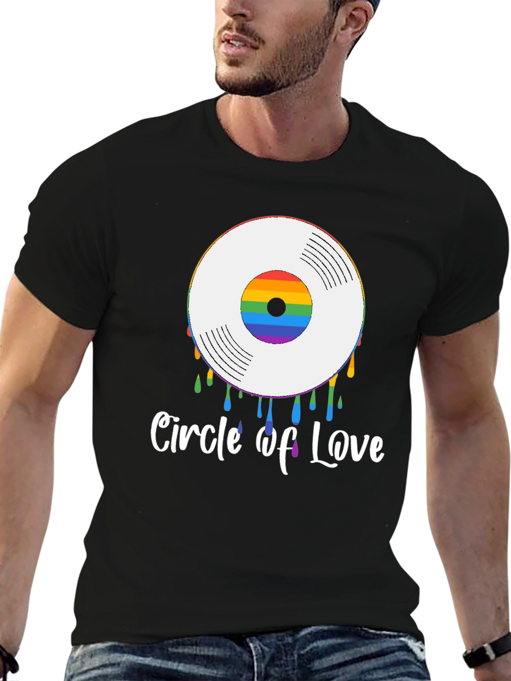 Circle of Love Pride Graphic Tee