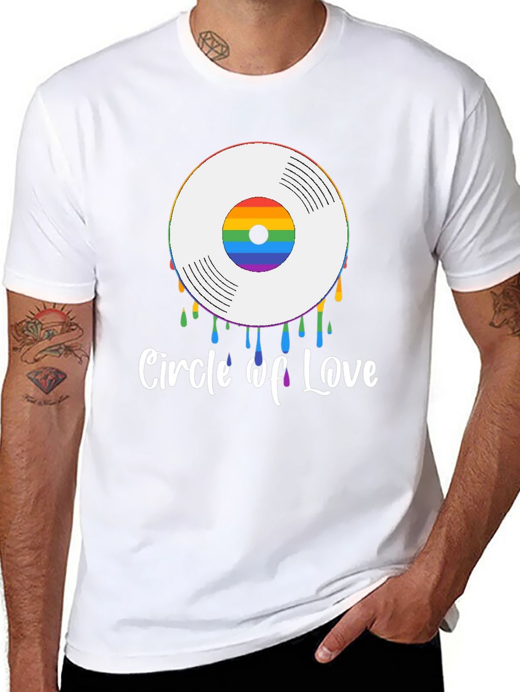 Circle of Love Pride Graphic Tee