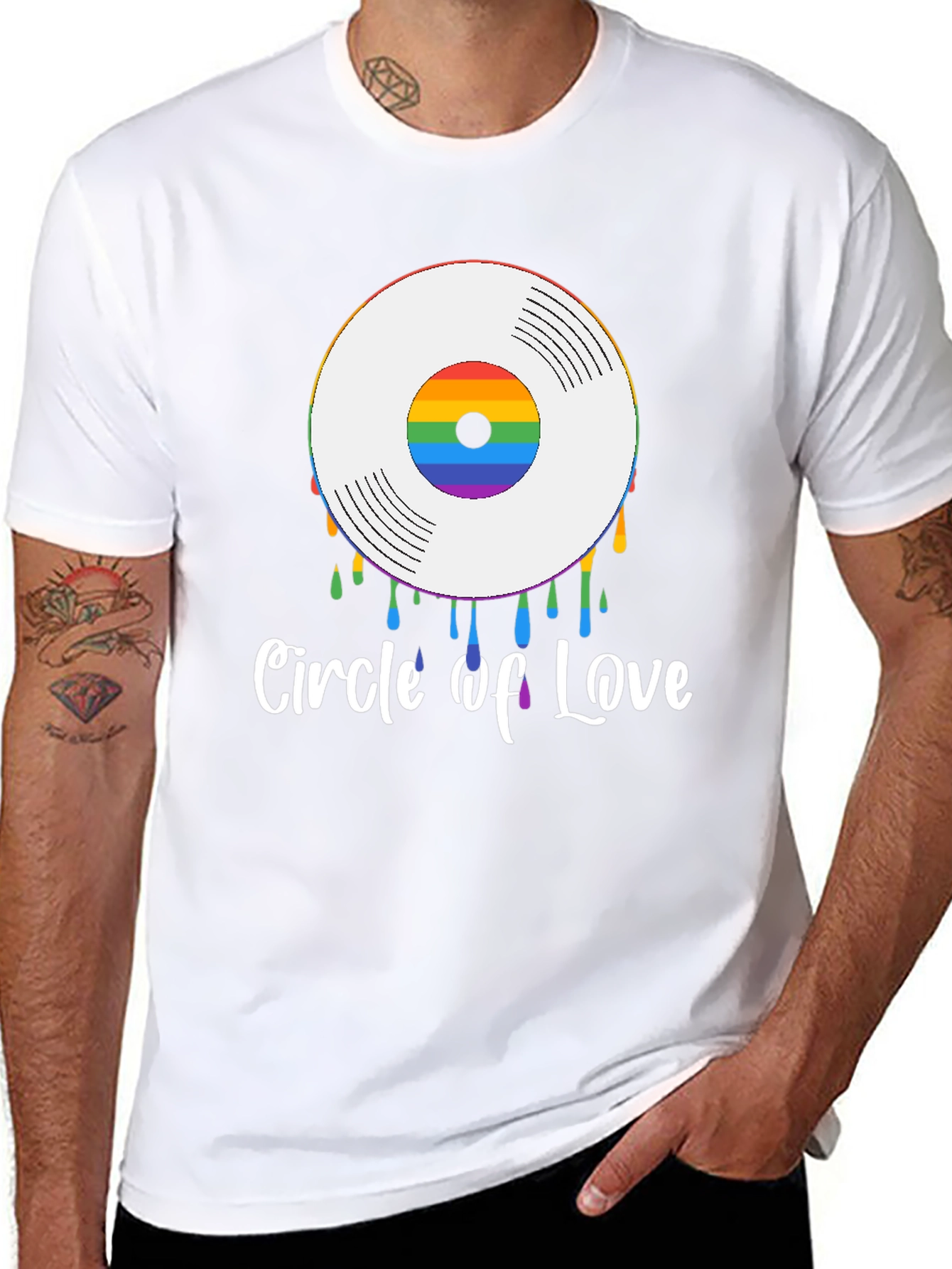 Circle of Love Pride Graphic Tee
