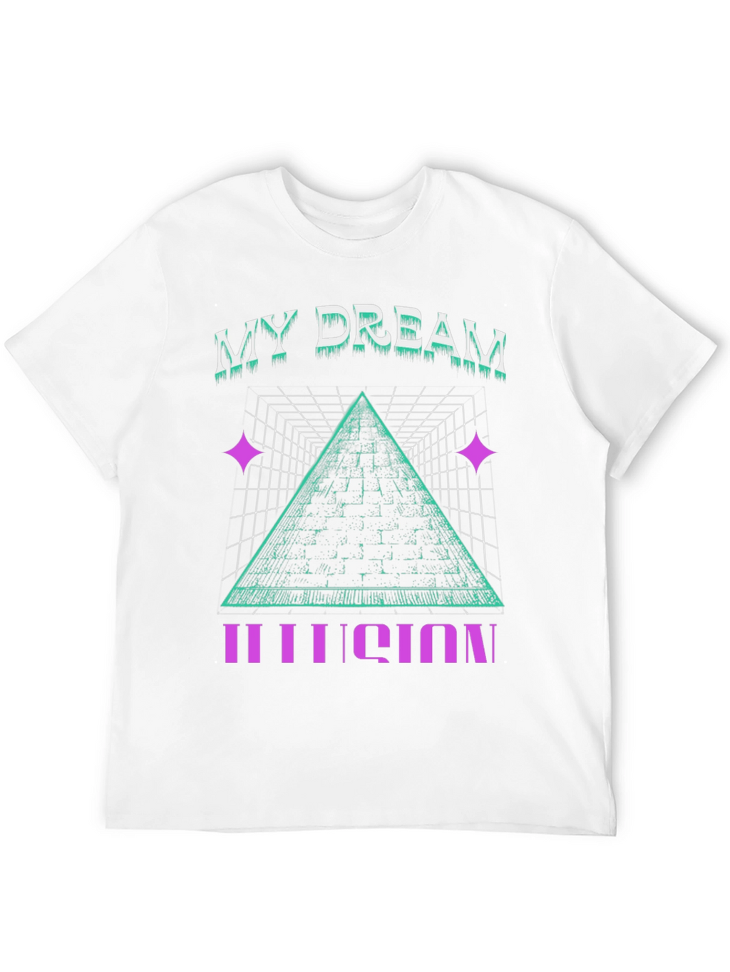 My Dream Illusion Graphic Tee - Mens Black T-Shirt