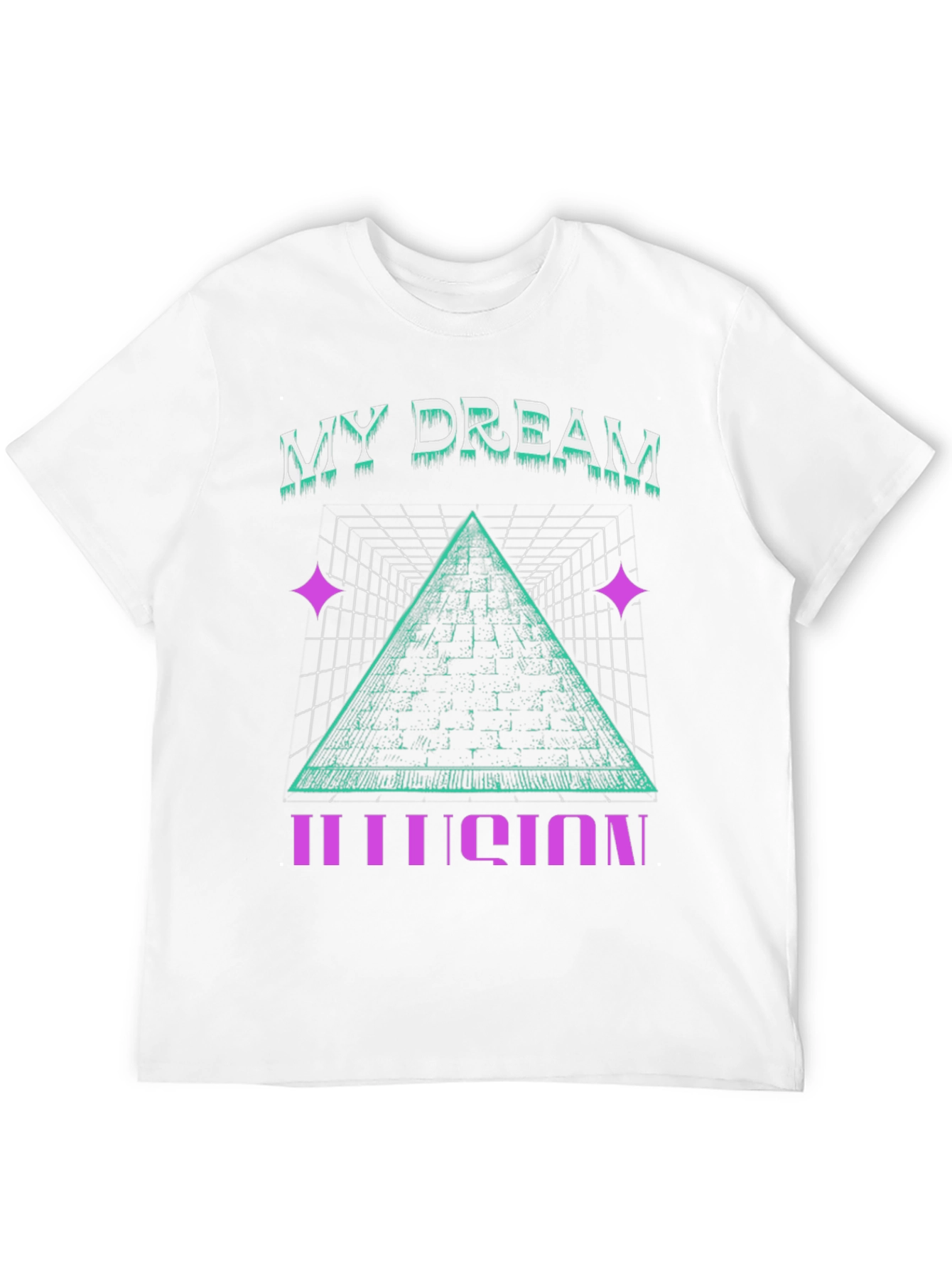 My Dream Illusion Graphic Tee - Mens Black T-Shirt