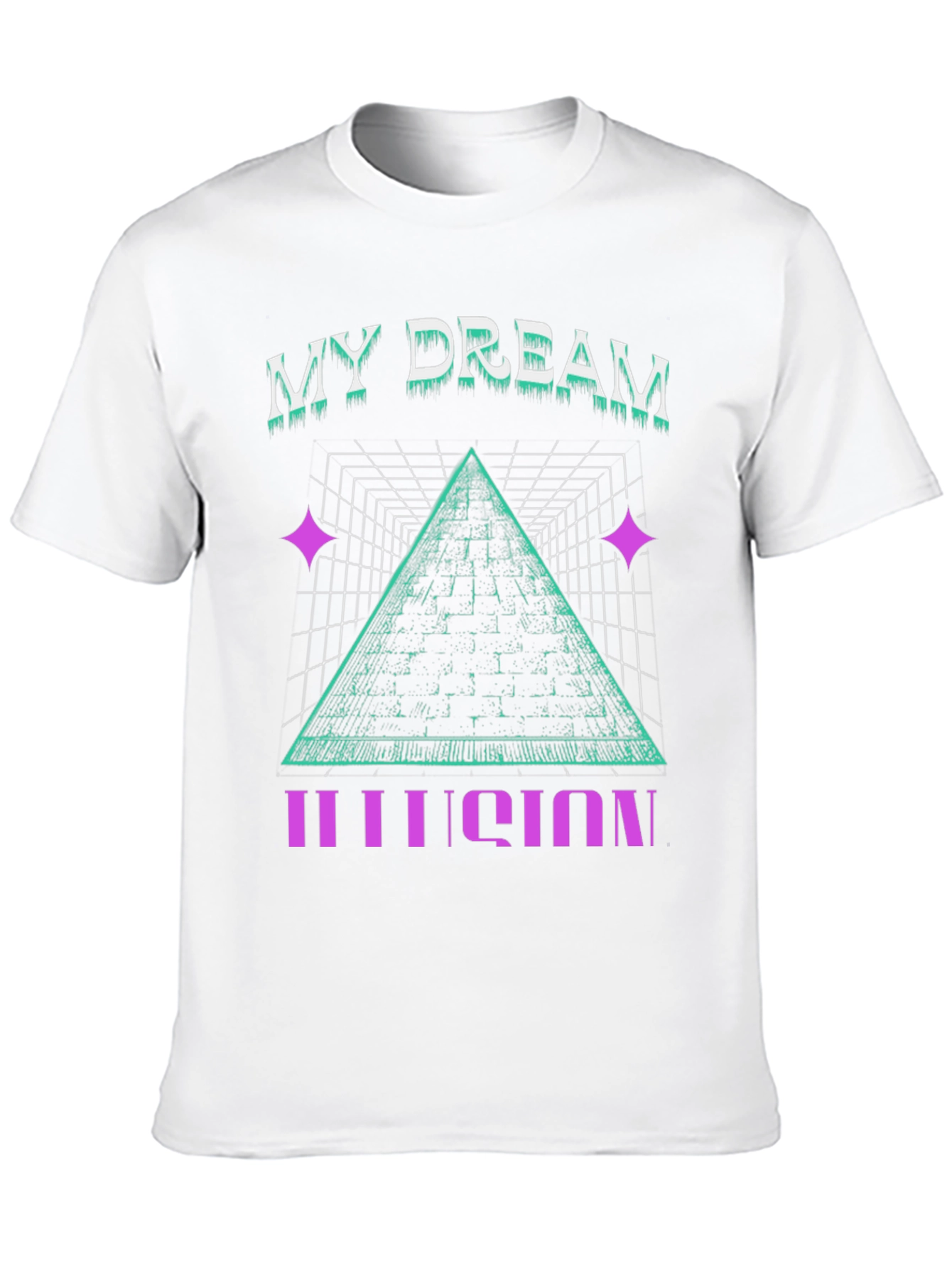 My Dream Illusion Graphic Tee - Mens Black T-Shirt