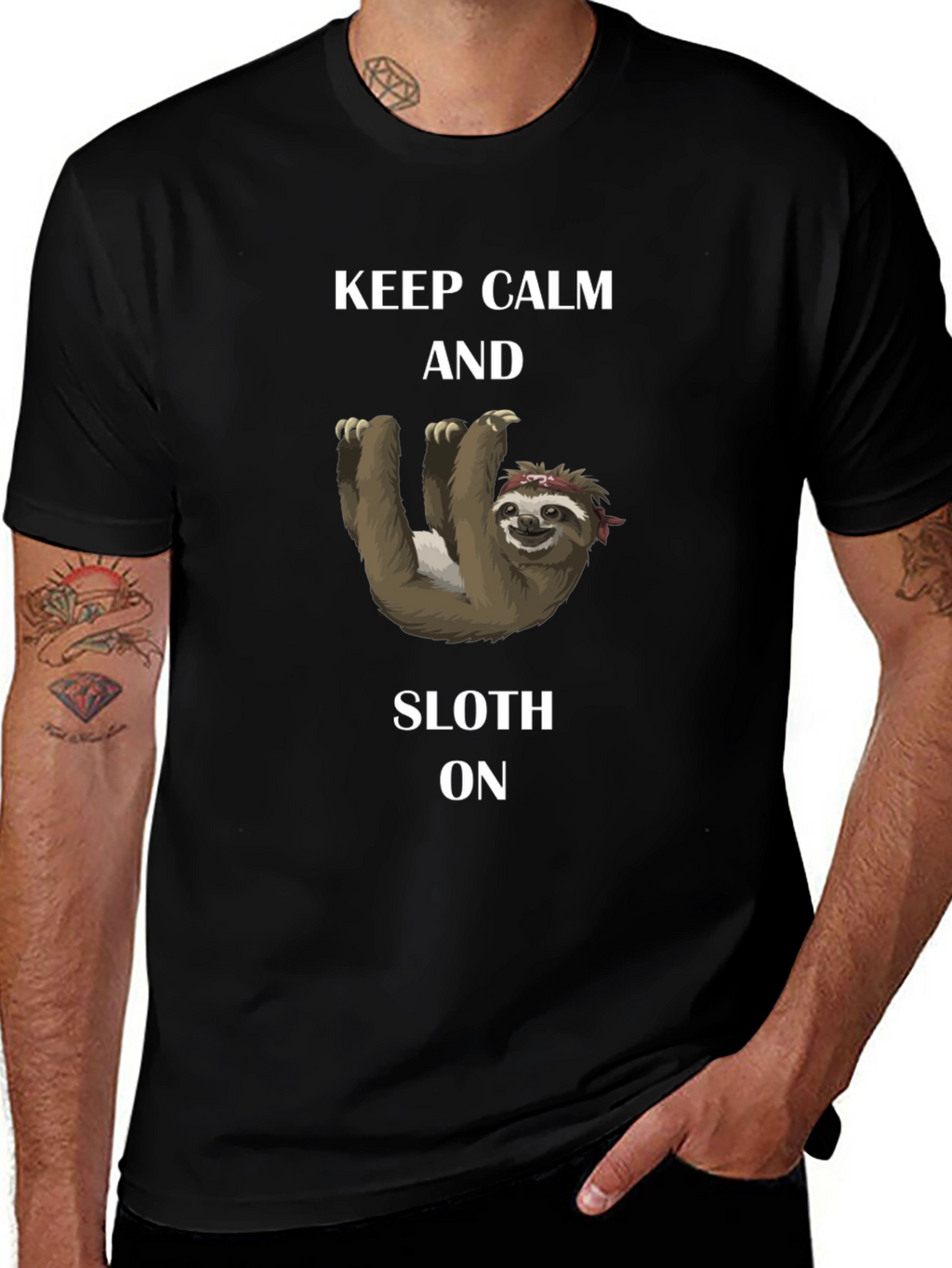 Keep Calm and Sloth On T-Shirt