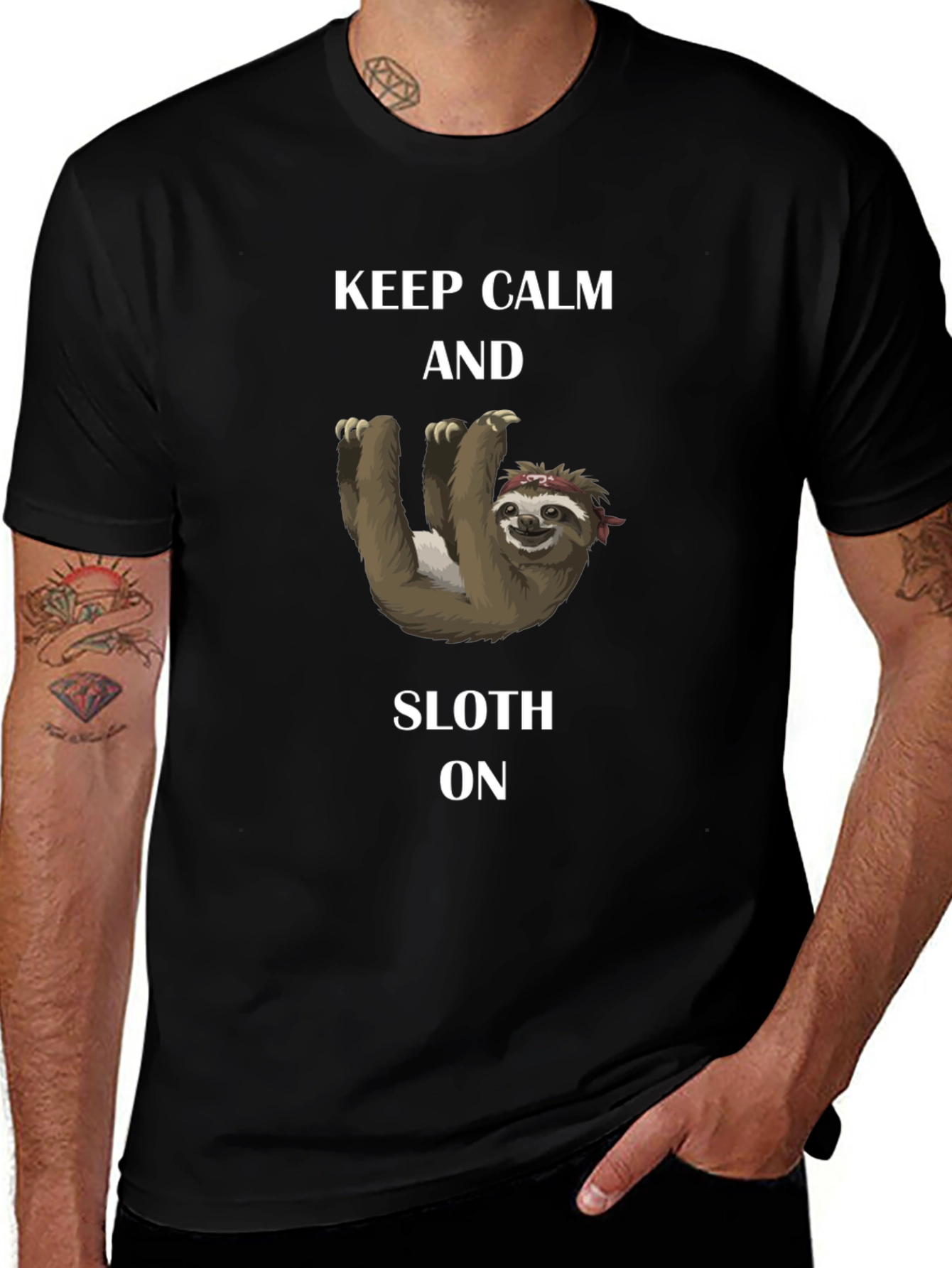 Keep Calm and Sloth On T-Shirt
