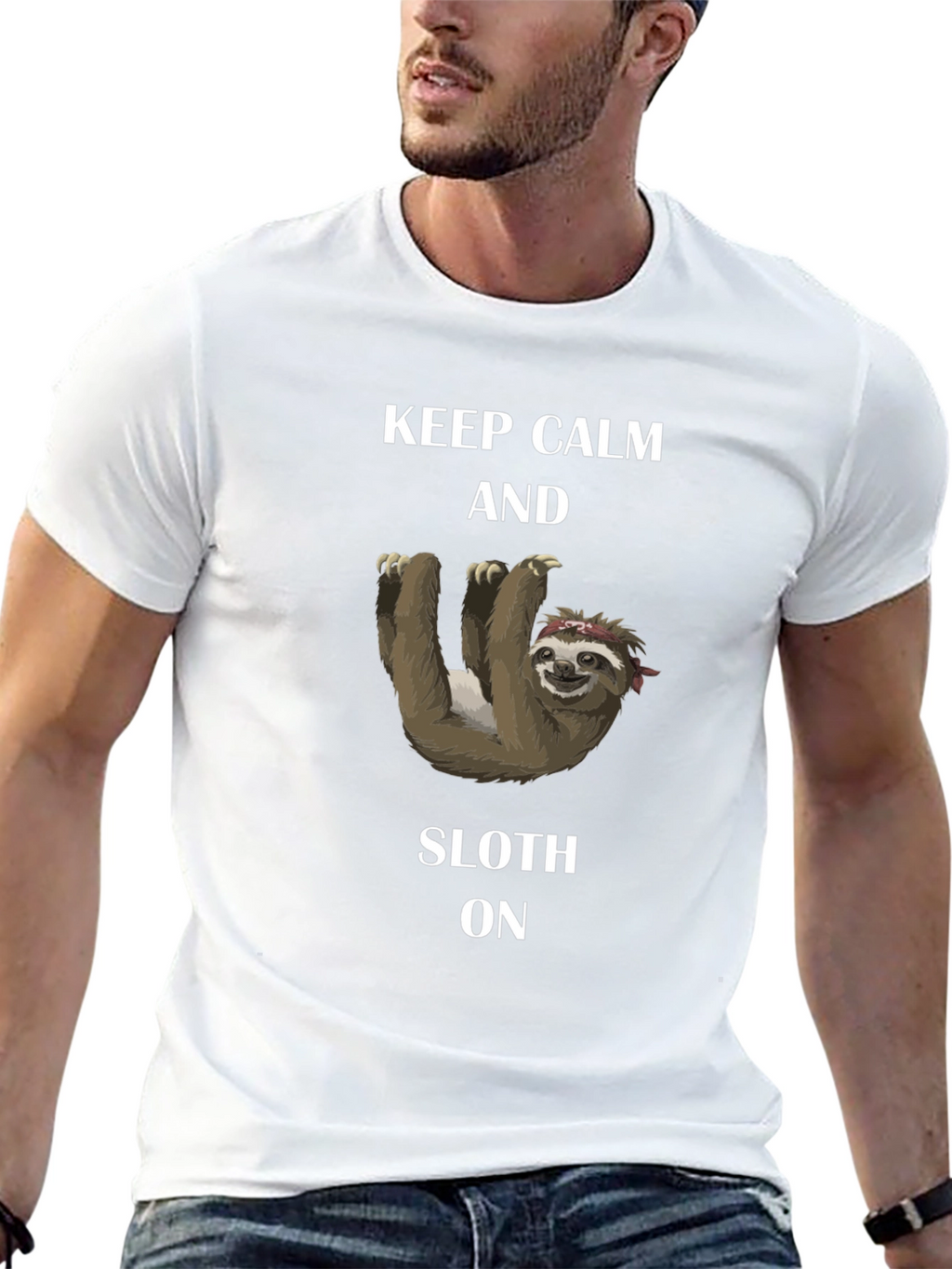 Keep Calm and Sloth On T-Shirt