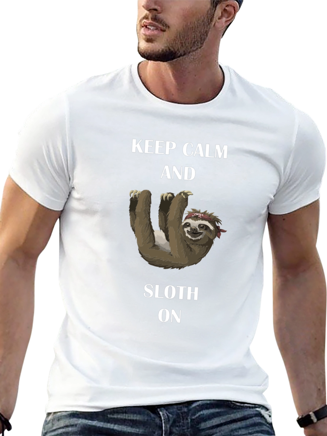 Keep Calm and Sloth On T-Shirt