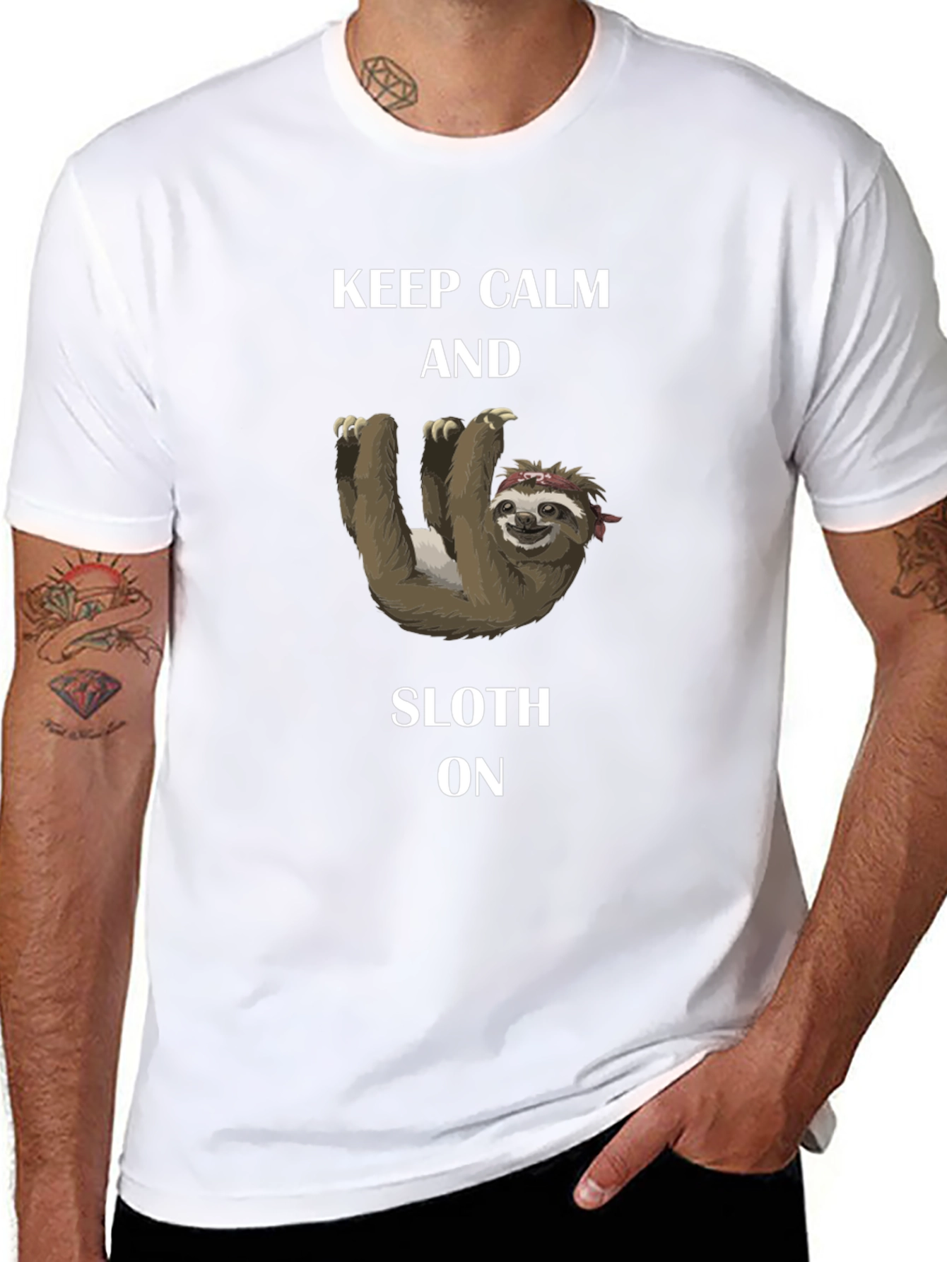 Keep Calm and Sloth On T-Shirt
