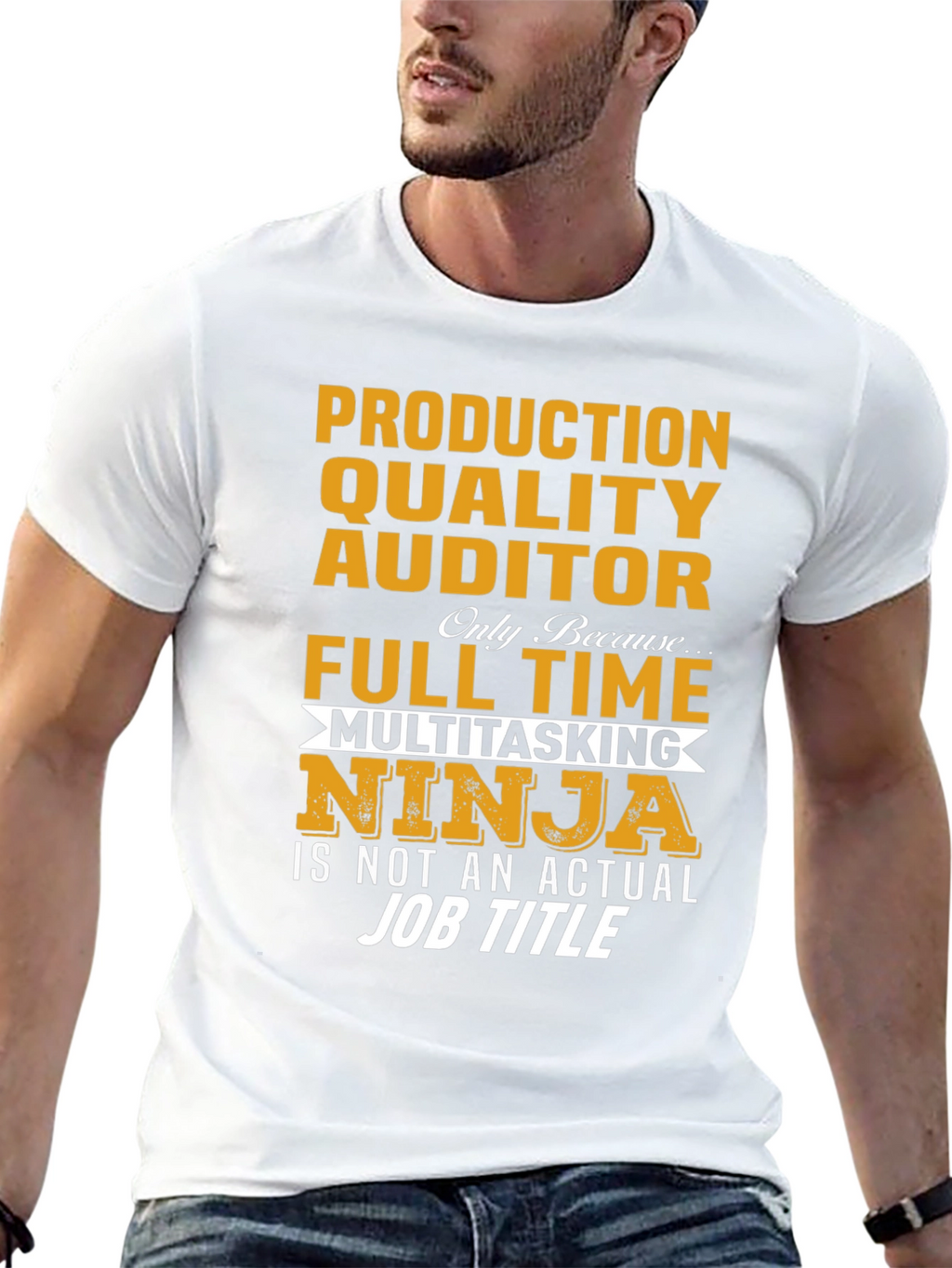Production Quality Auditor Multitasking Ninja T-Shirt