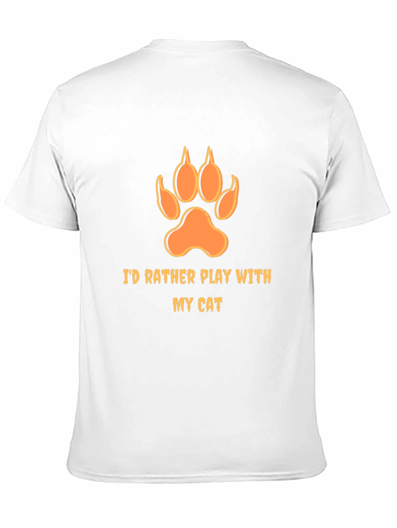 Id Rather Play with My Cat T-Shirt