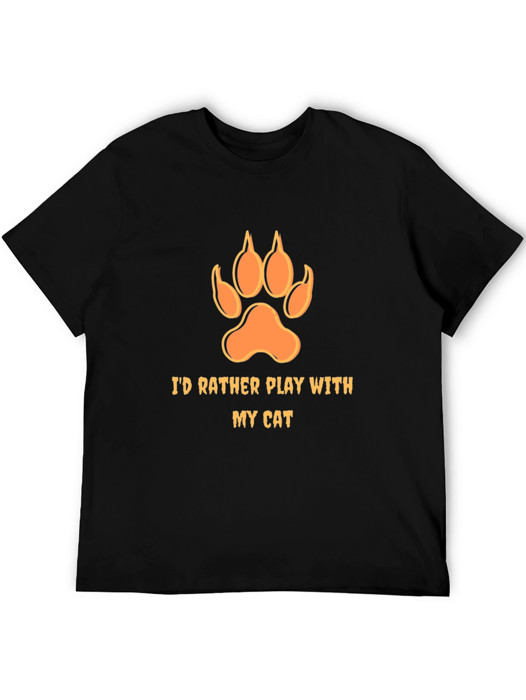 Id Rather Play with My Cat T-Shirt
