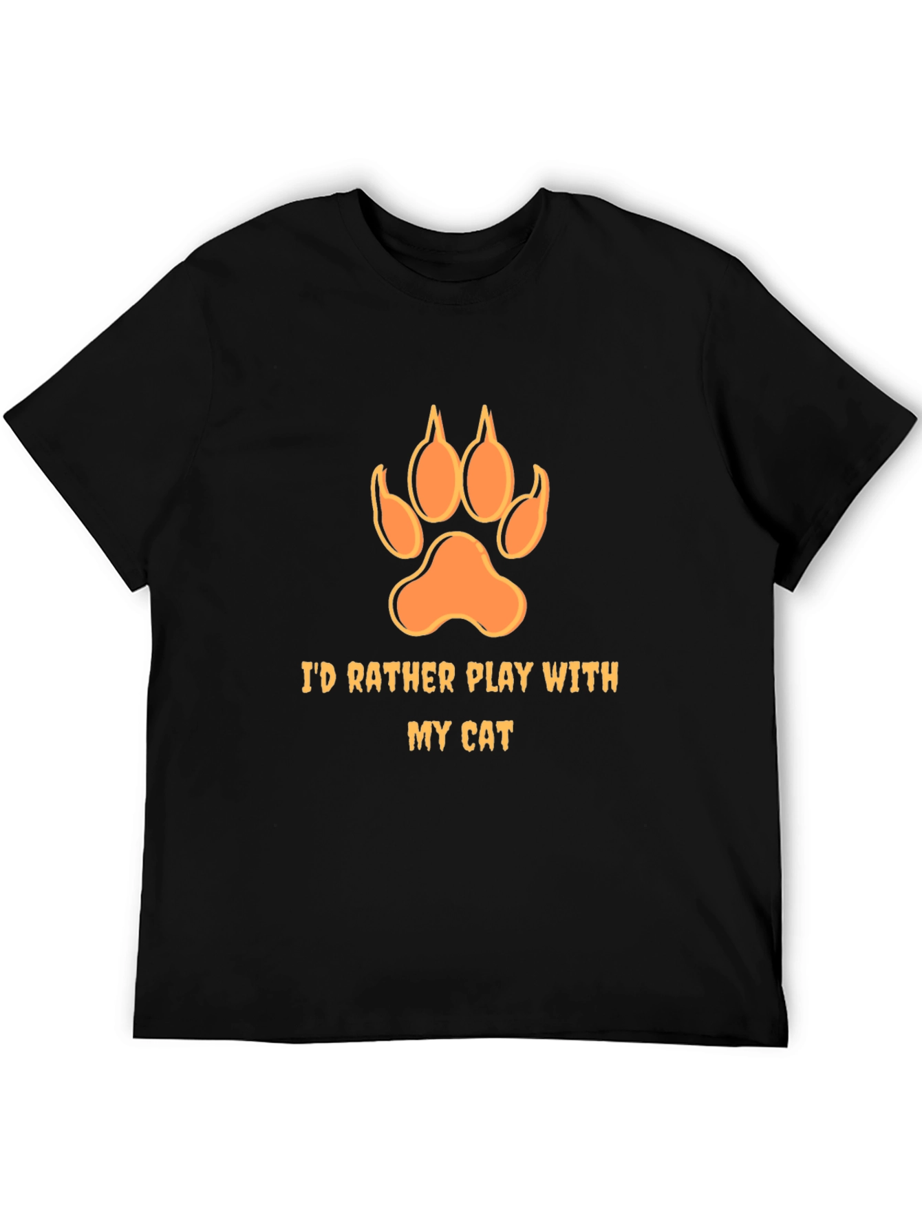 Id Rather Play with My Cat T-Shirt