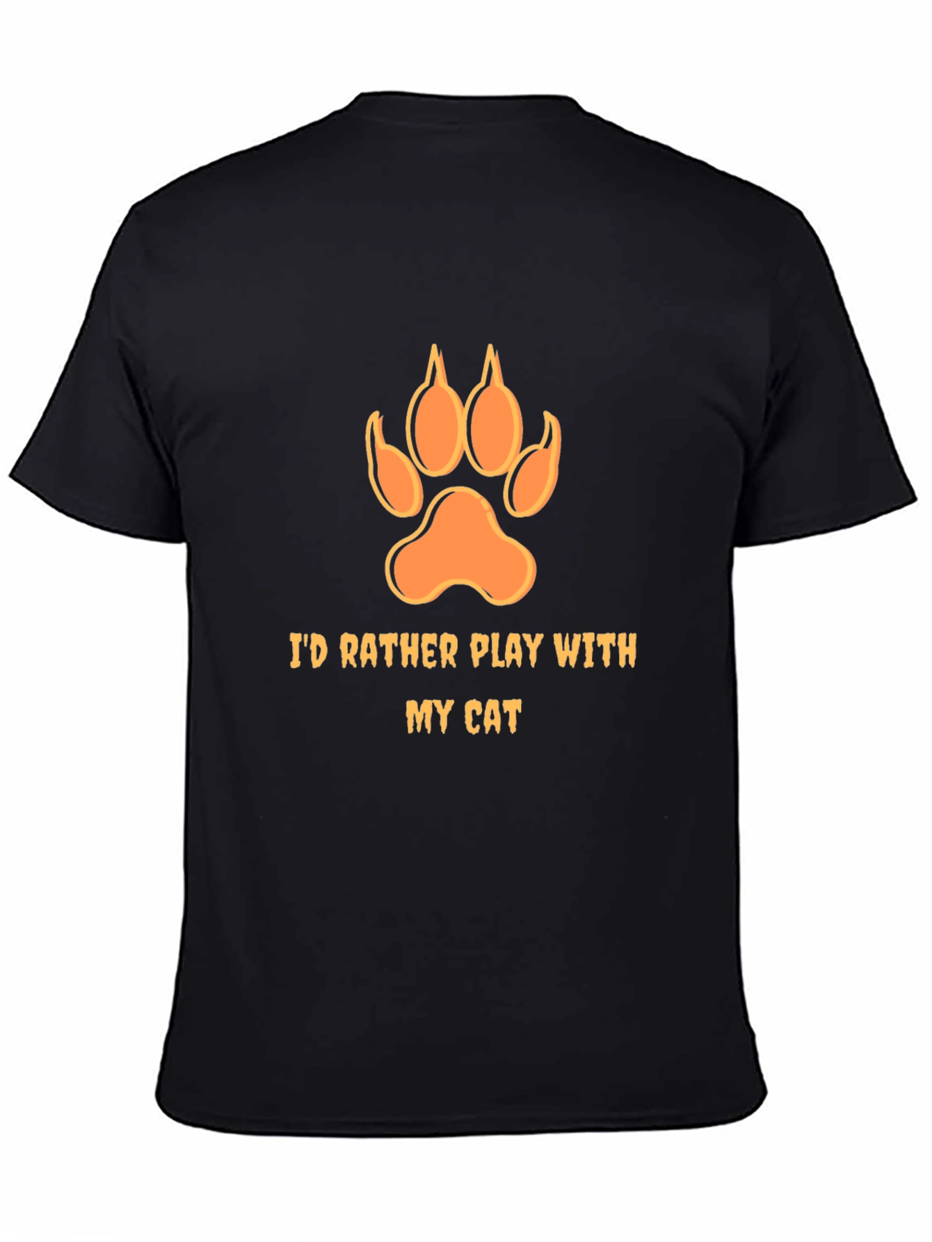 Id Rather Play with My Cat T-Shirt