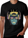Just A Girl Monkey Graphic Tee