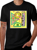 Abstract Art Graphic Tee - Unique Design