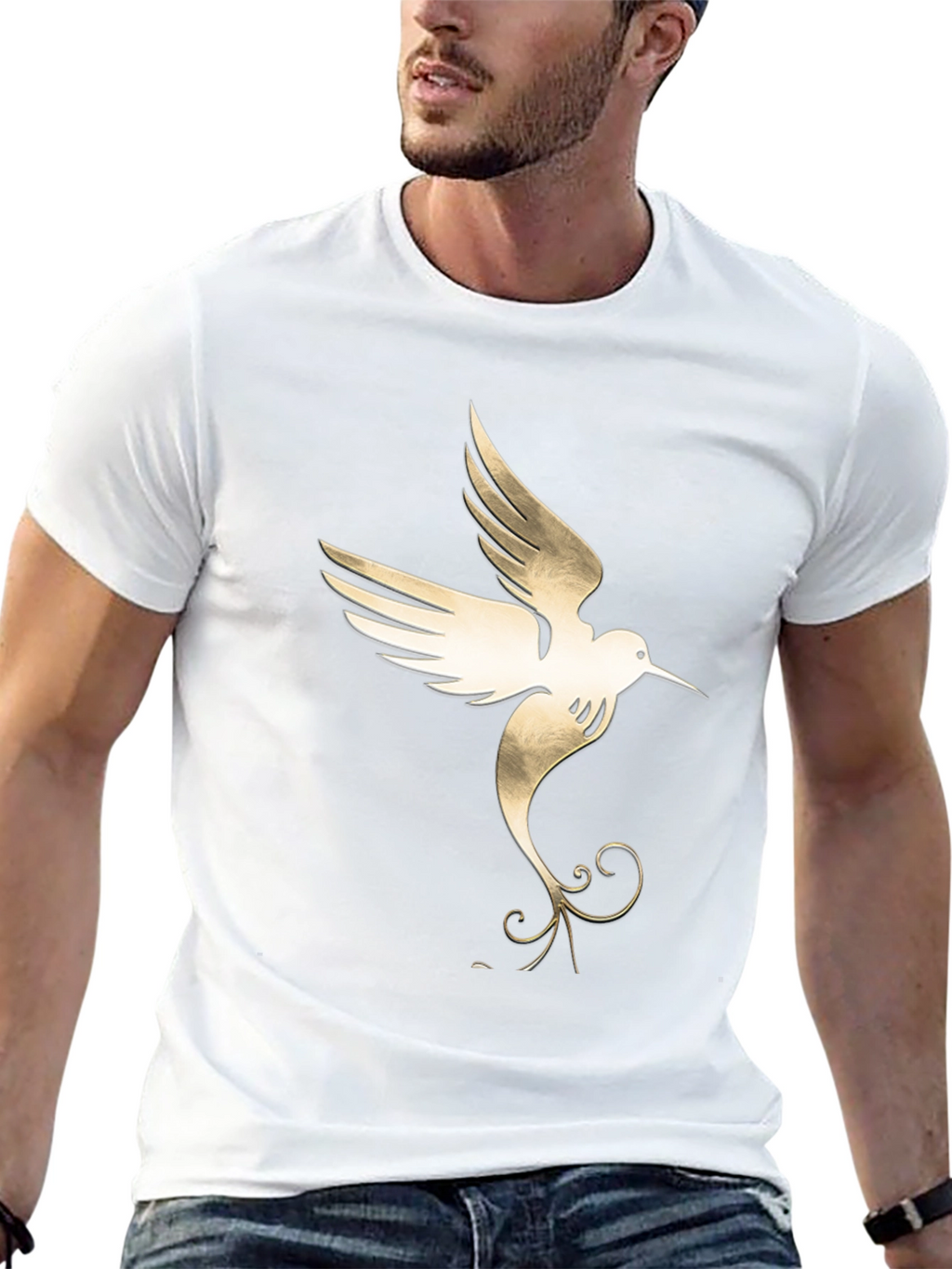 Hummingbird Graphic T-Shirt