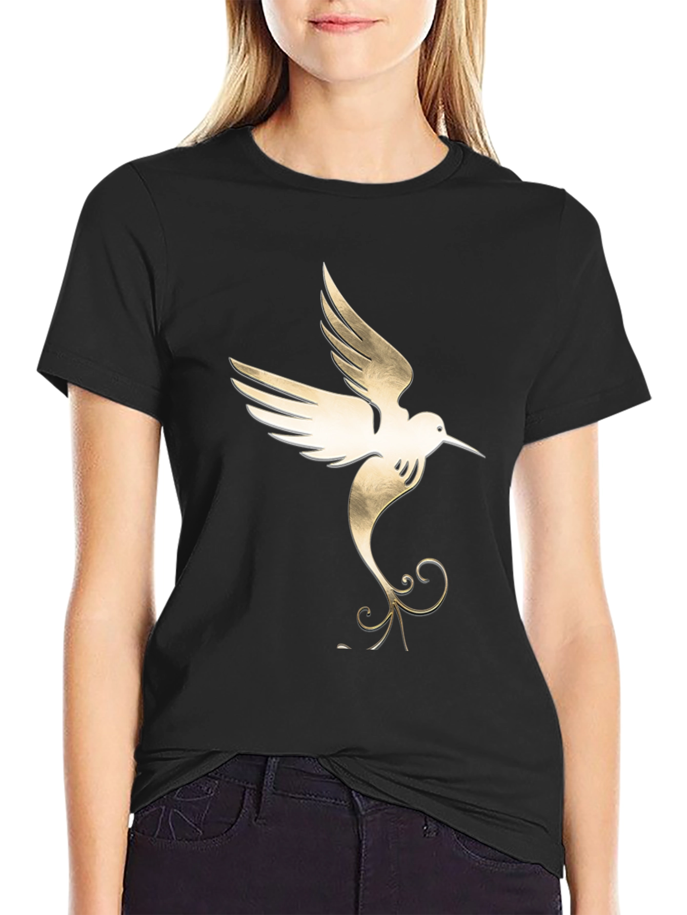 Hummingbird Graphic T-Shirt