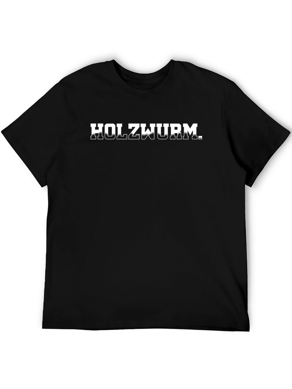 Holzwurm Graphic Tee - Classic Black Cotton T-Shirt