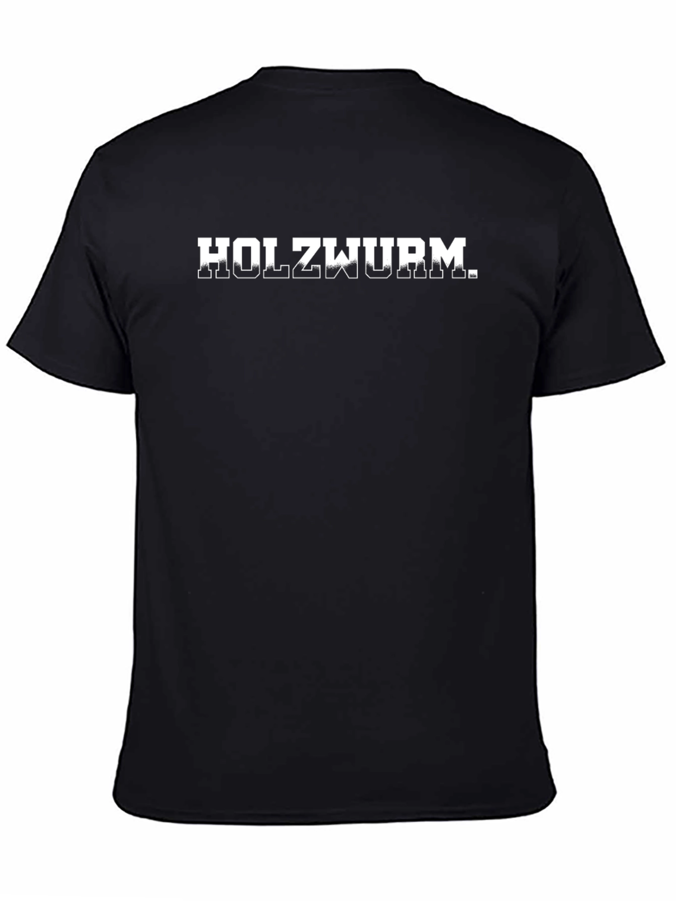 Holzwurm Graphic Tee - Classic Black Cotton T-Shirt