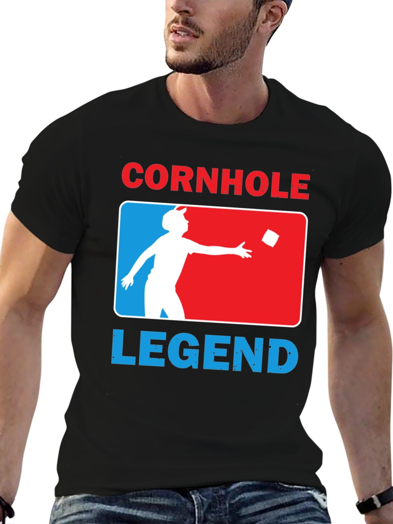 Cornhole Legend Graphic T-Shirt