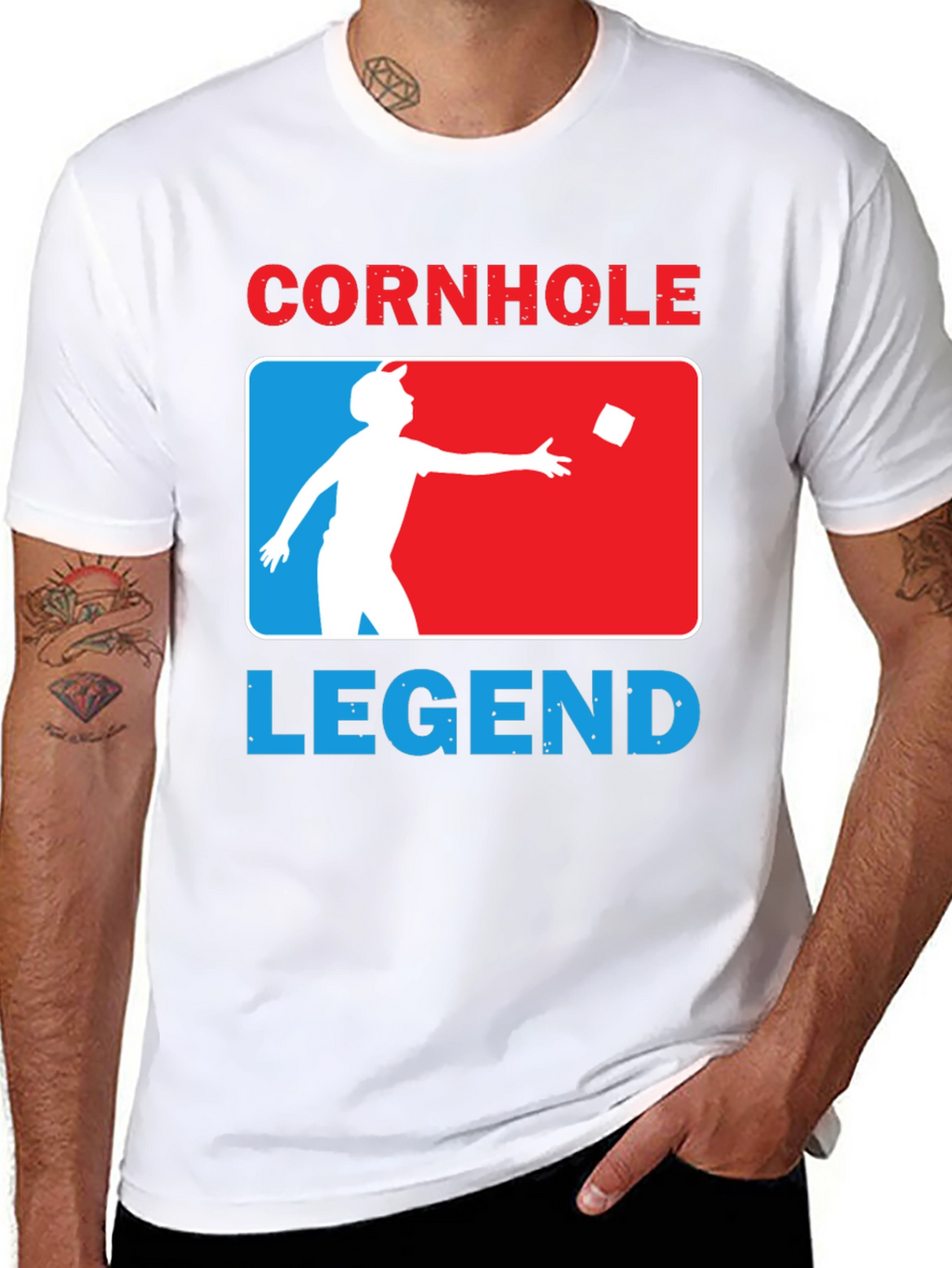Cornhole Legend Graphic T-Shirt