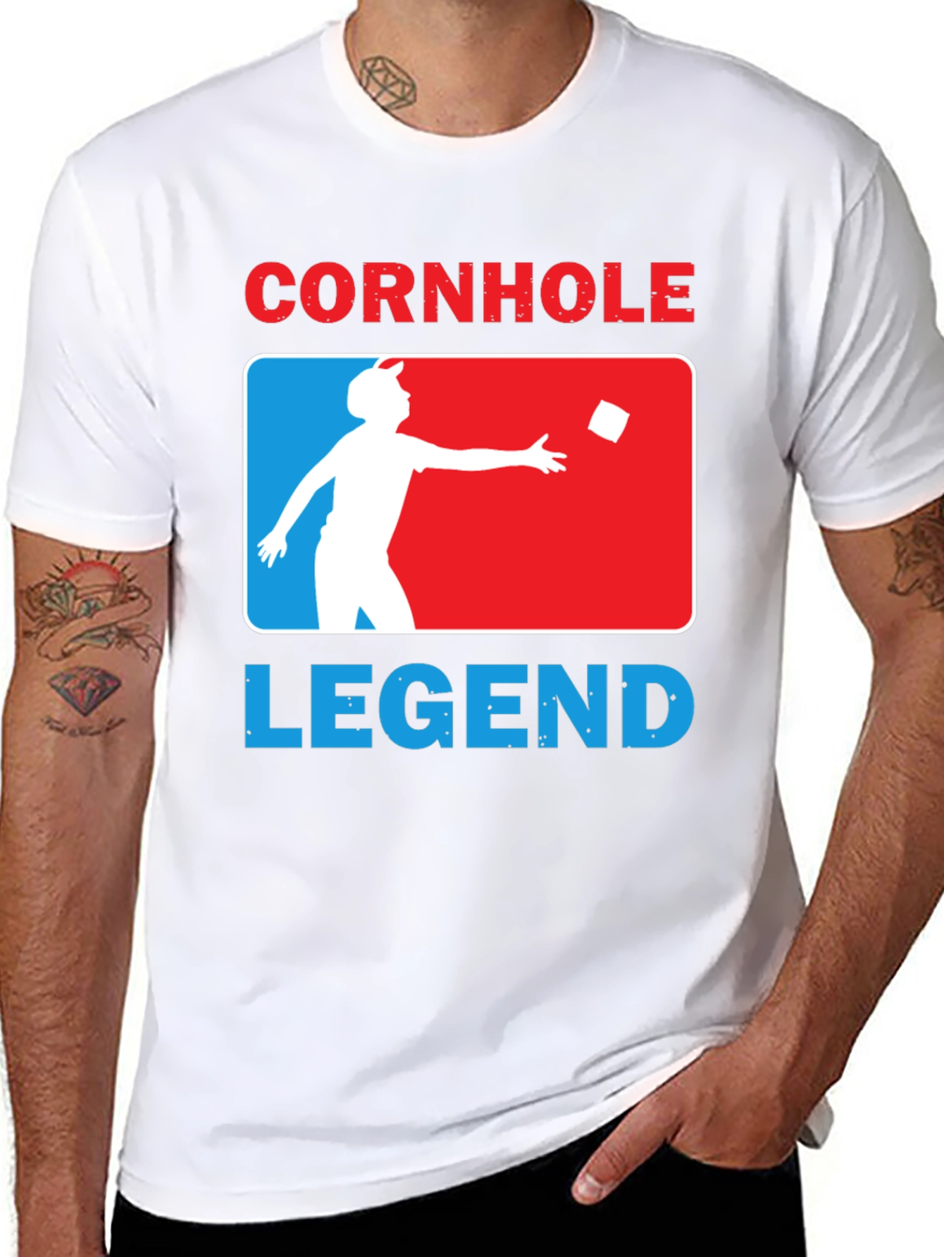 Cornhole Legend Graphic T-Shirt