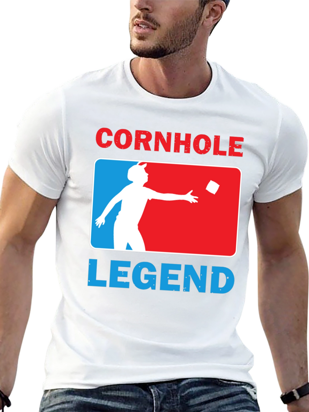 Cornhole Legend Graphic T-Shirt