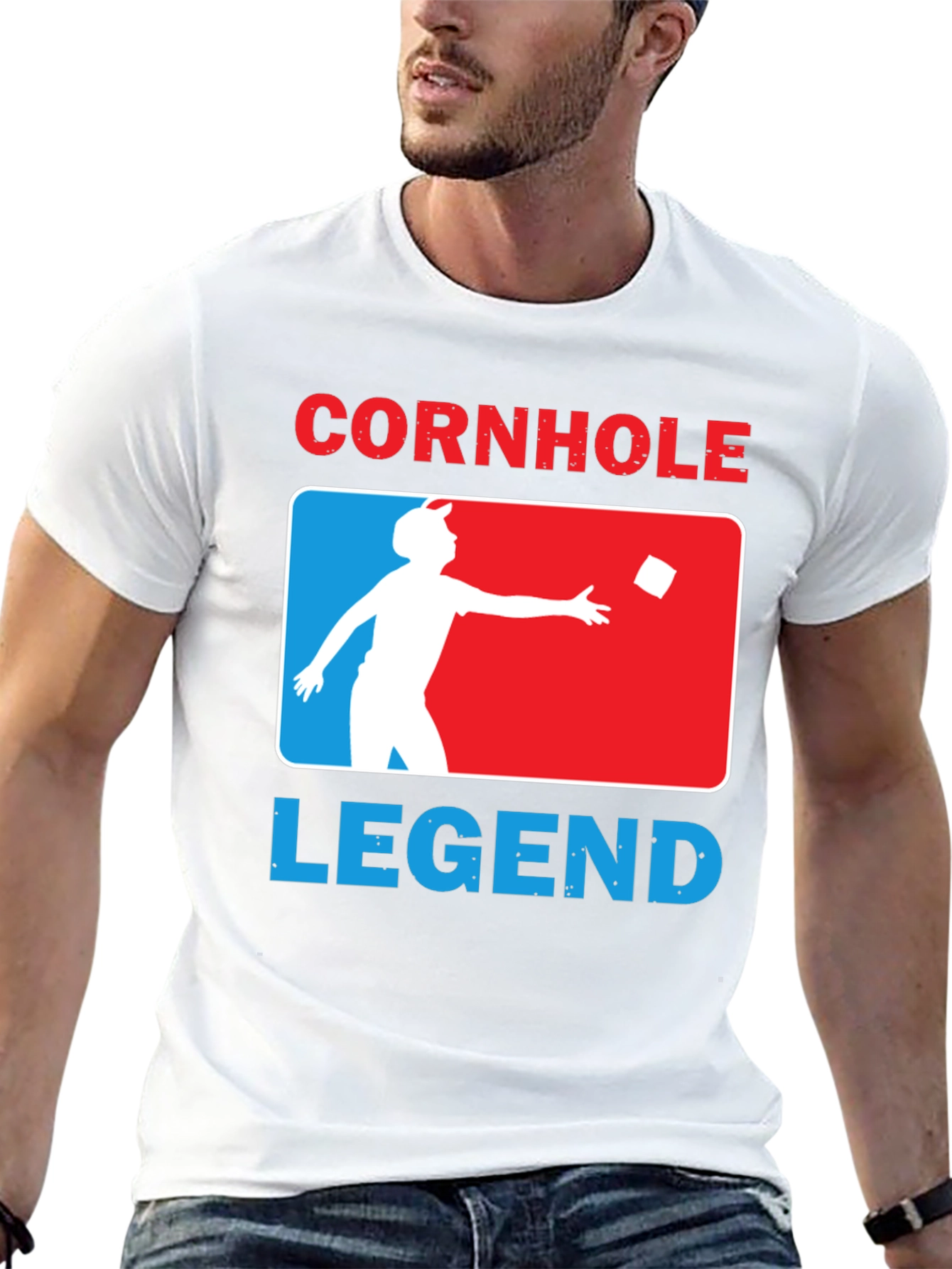 Cornhole Legend Graphic T-Shirt