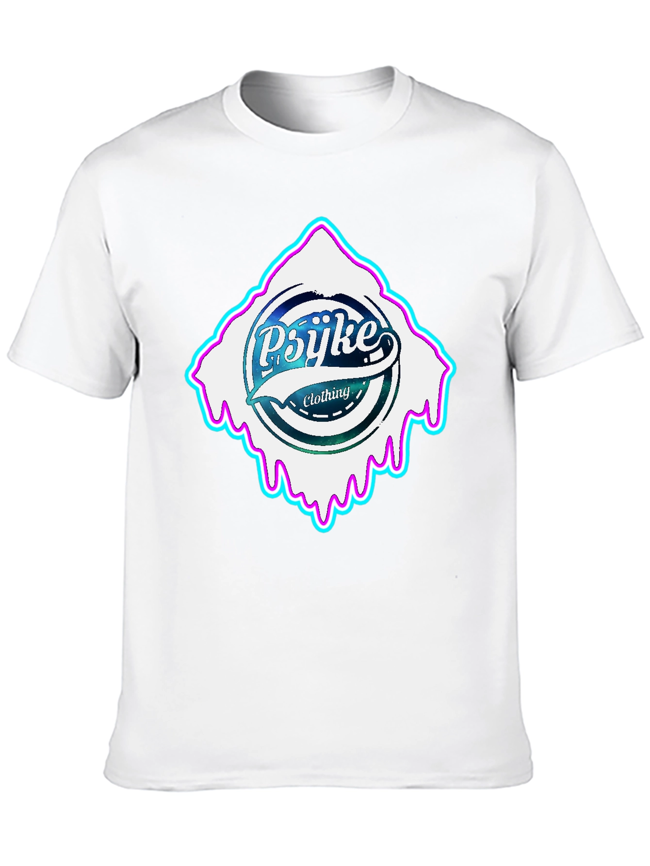 Psijke Clothing Black T-Shirt - Urban Style