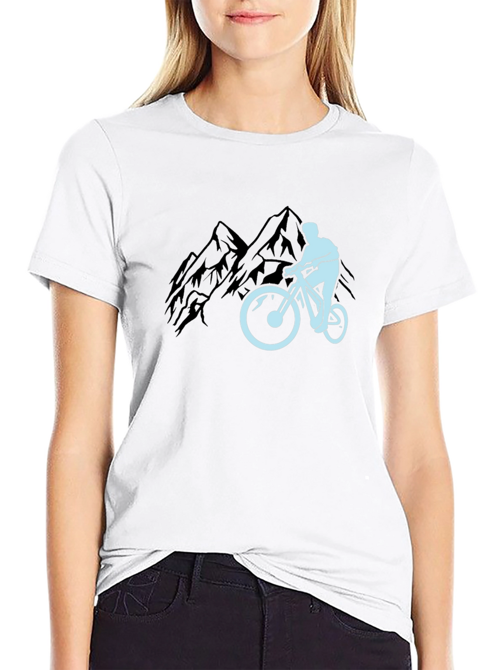 Mountain Biker Graphic T-Shirt
